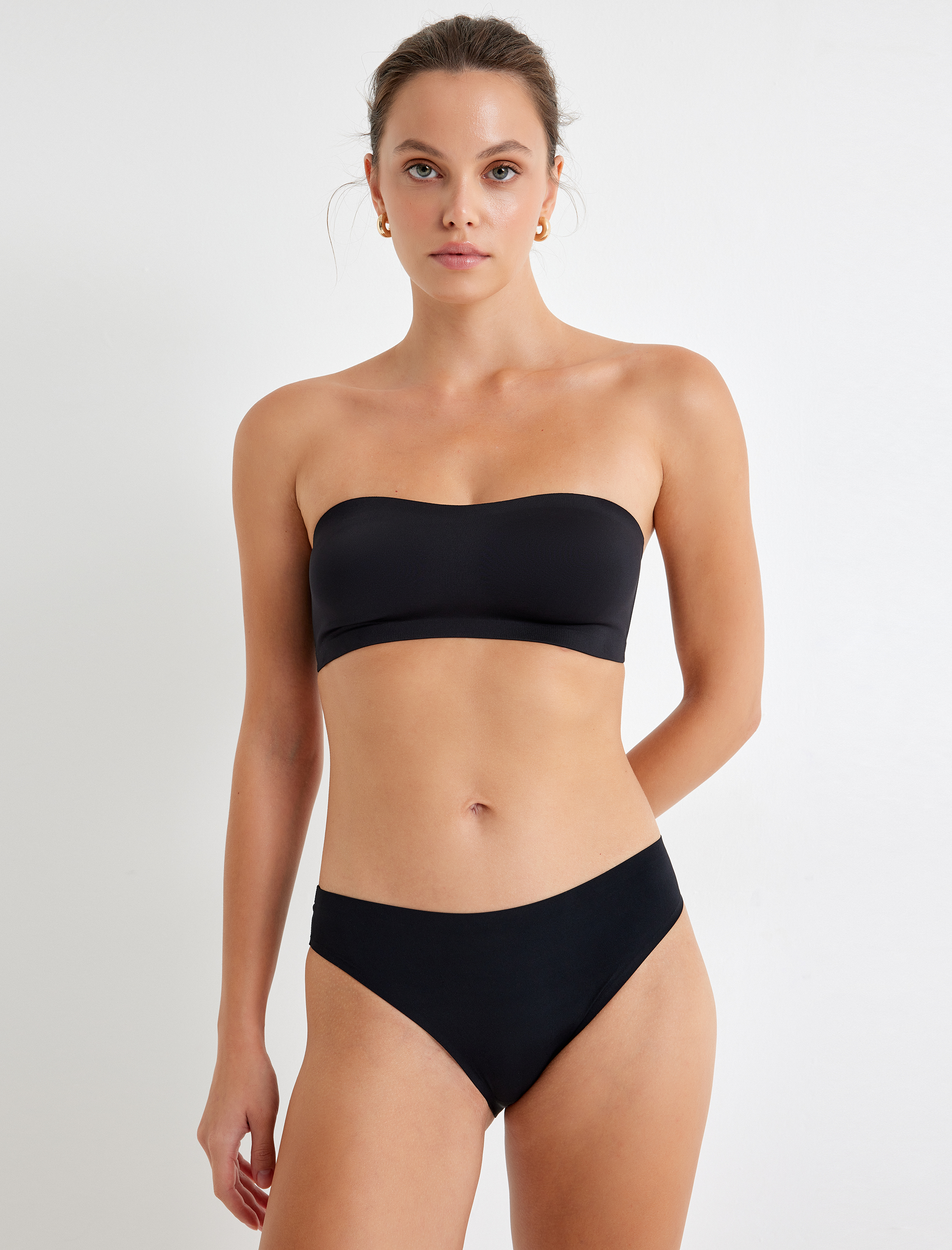   Dolgusuz Balensiz Lazer Kesim Straplez Sütyen