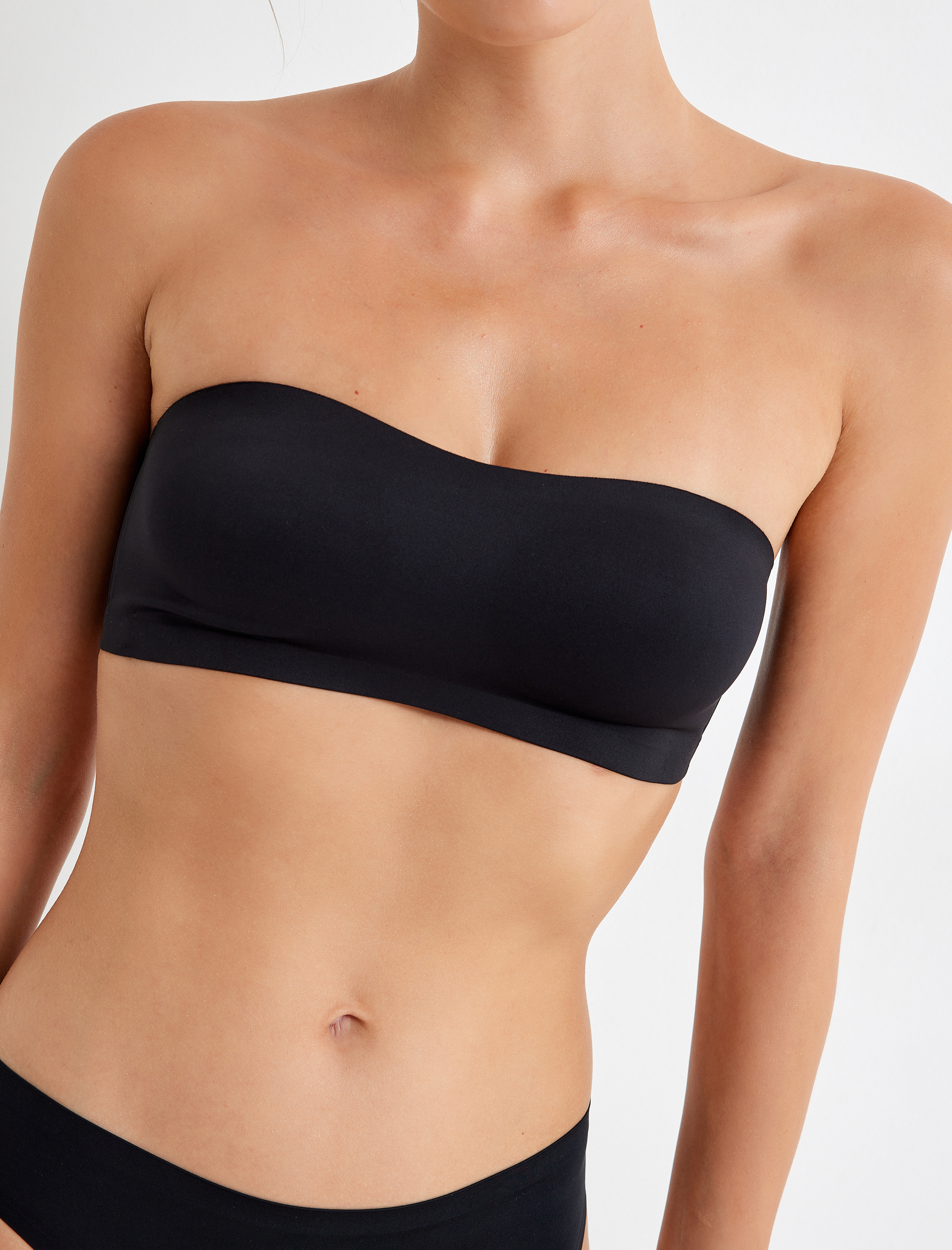   Dolgusuz Balensiz Lazer Kesim Straplez Sütyen