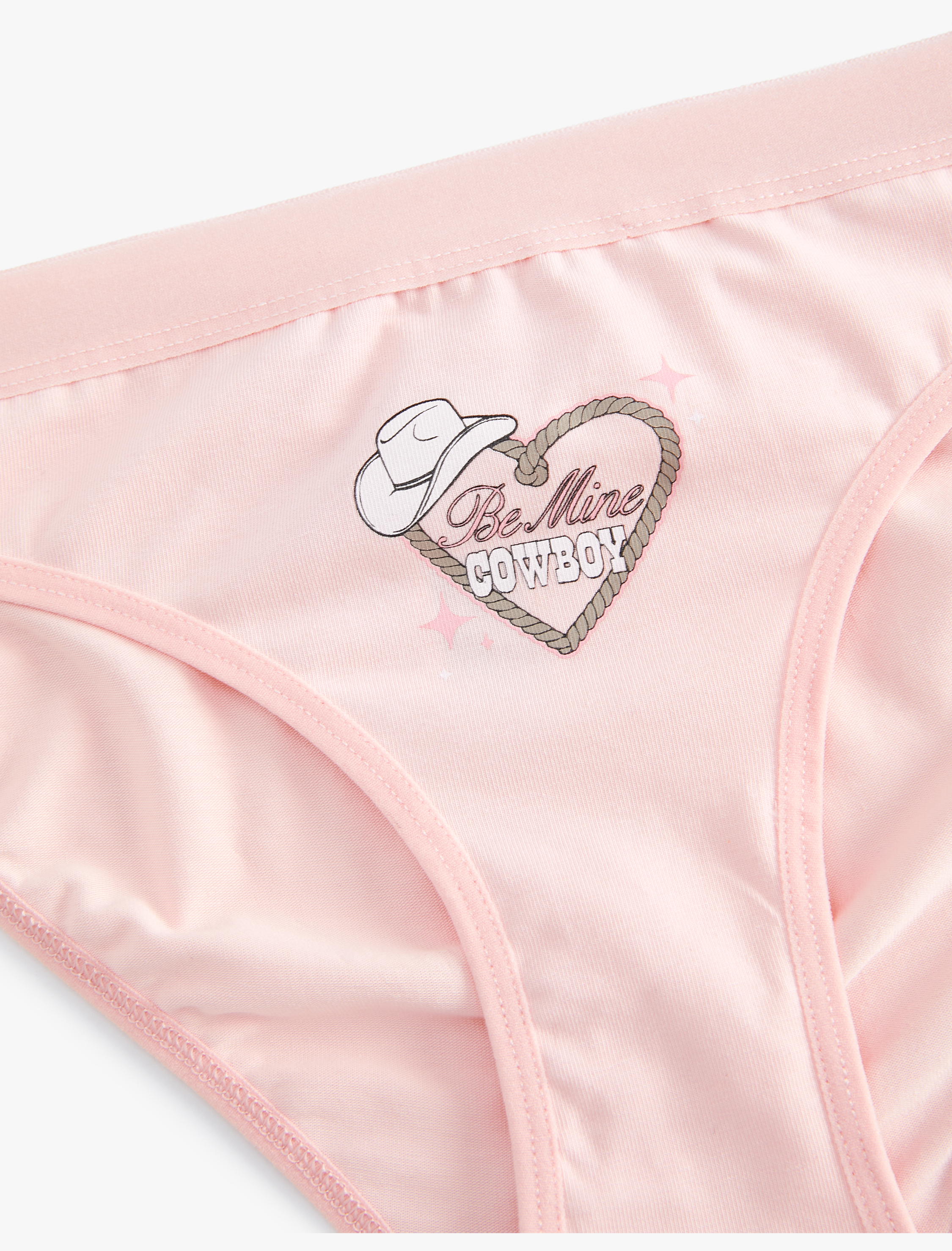   Pamuklu Baskılı Brief Külot