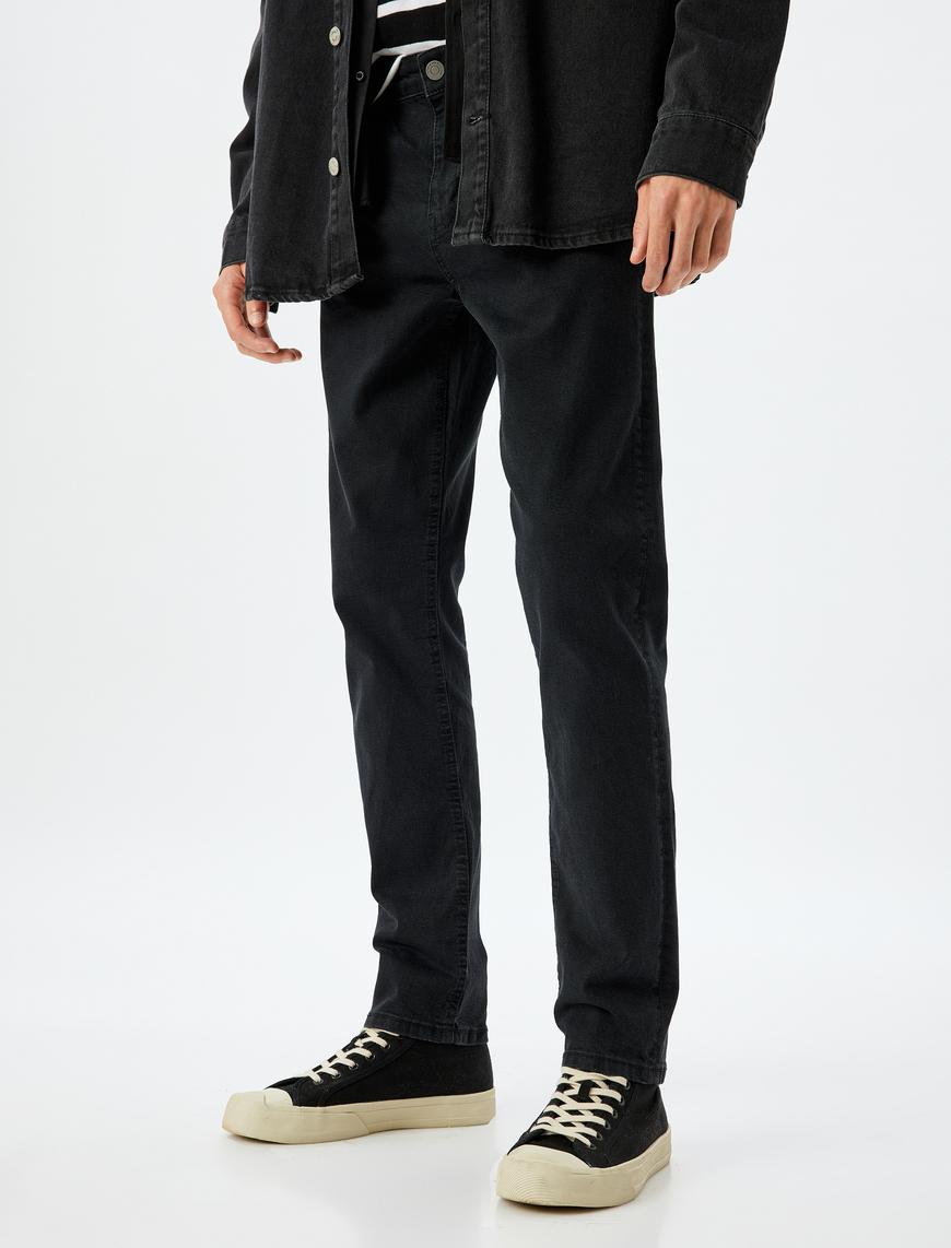   Slim Fit Kot Pantolon - Brad Jean