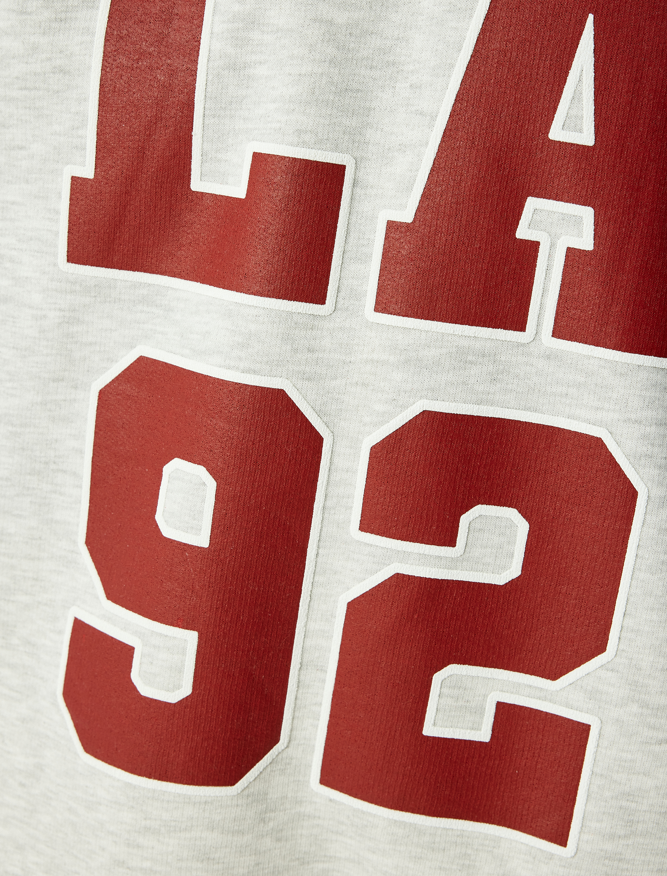   Şardonlu Polo Yaka Kolej Baskılı Uzun Kollu Sweatshirt