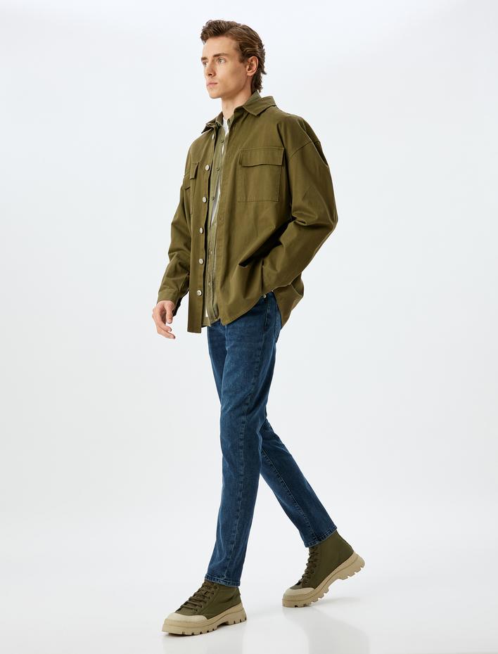  Slim Fit Kot Pantolon - Brad Jean