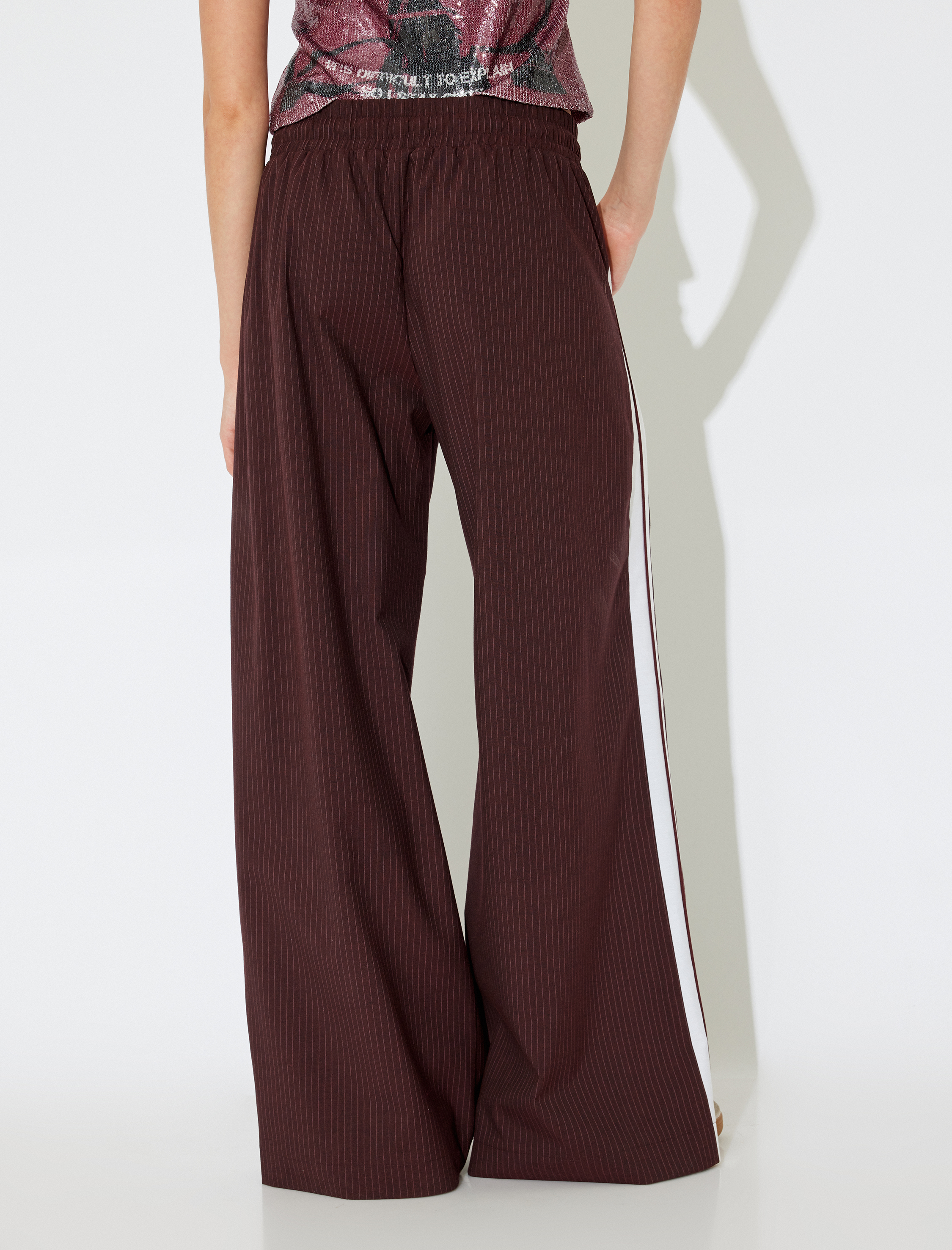   Koton X İnji - Bol Paça Biyeli Beli Bağcıklı Cep Detaylı Eşofman Pantolon