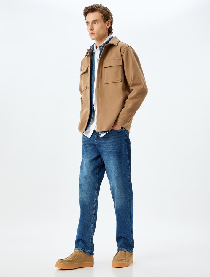  Normal Bel Straight Fit Jean Pantolon - Mark Jean