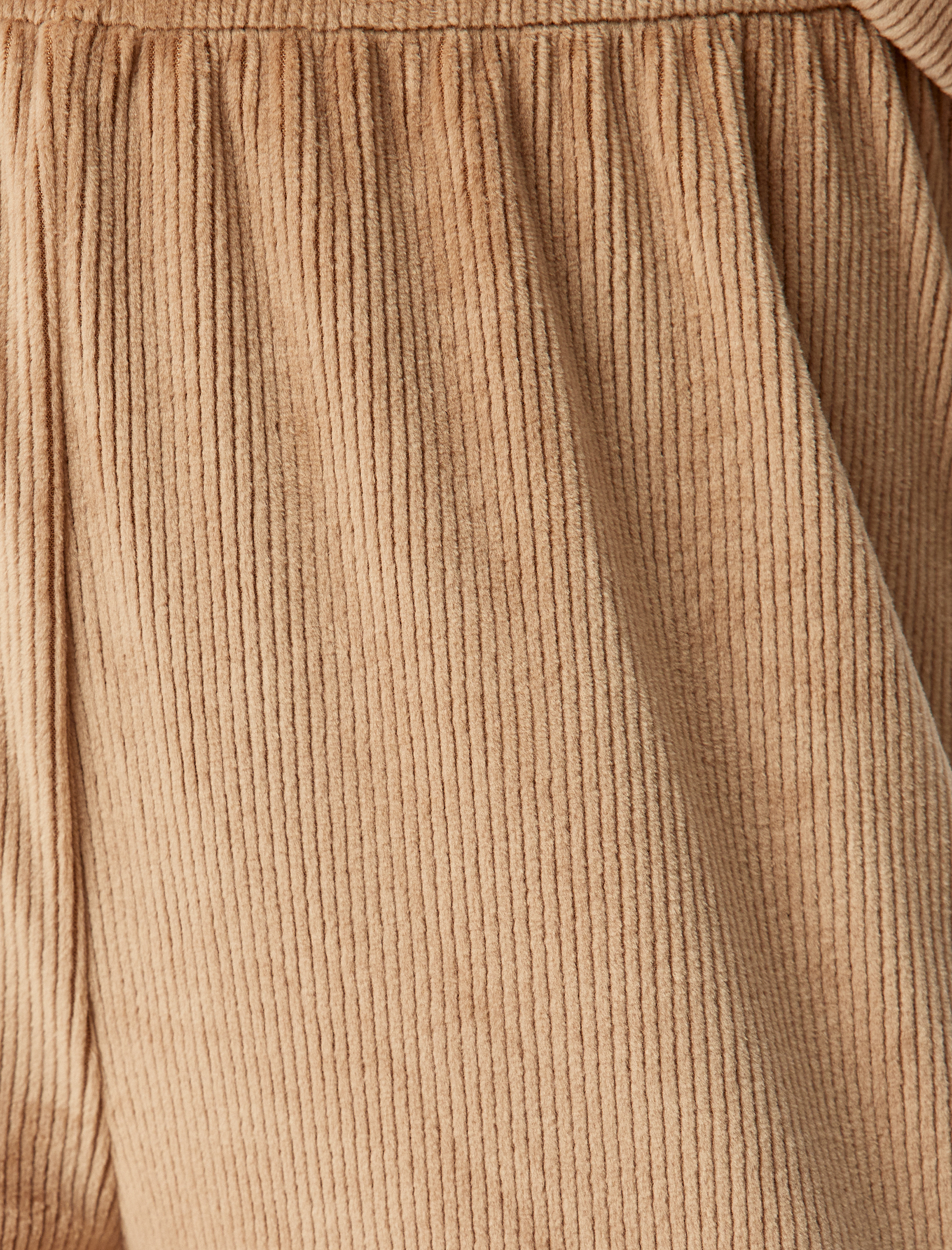   Örme Fitilli Kadife Pijama Altı