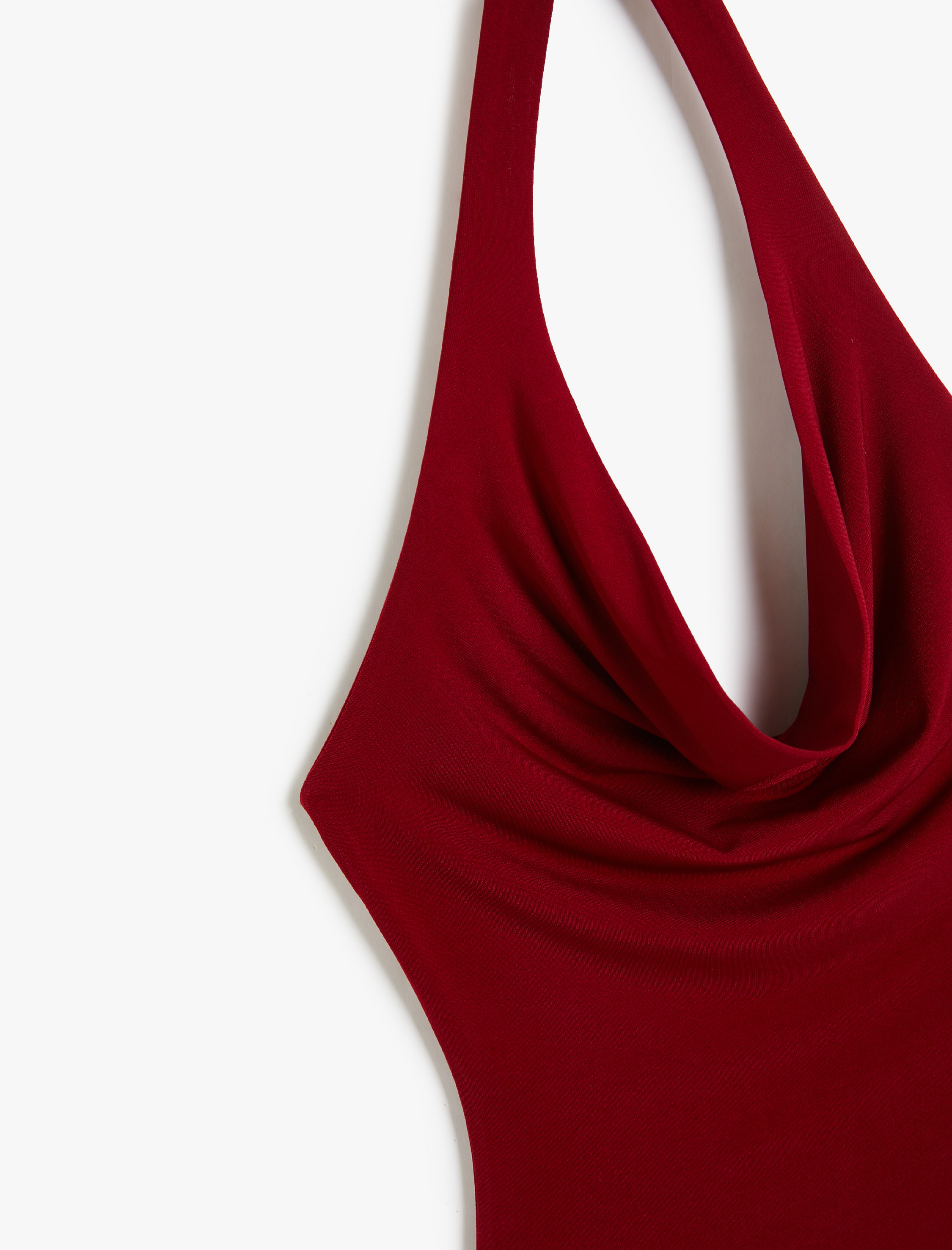   Degaje Yaka Bluz Koluz Sırtı Açık