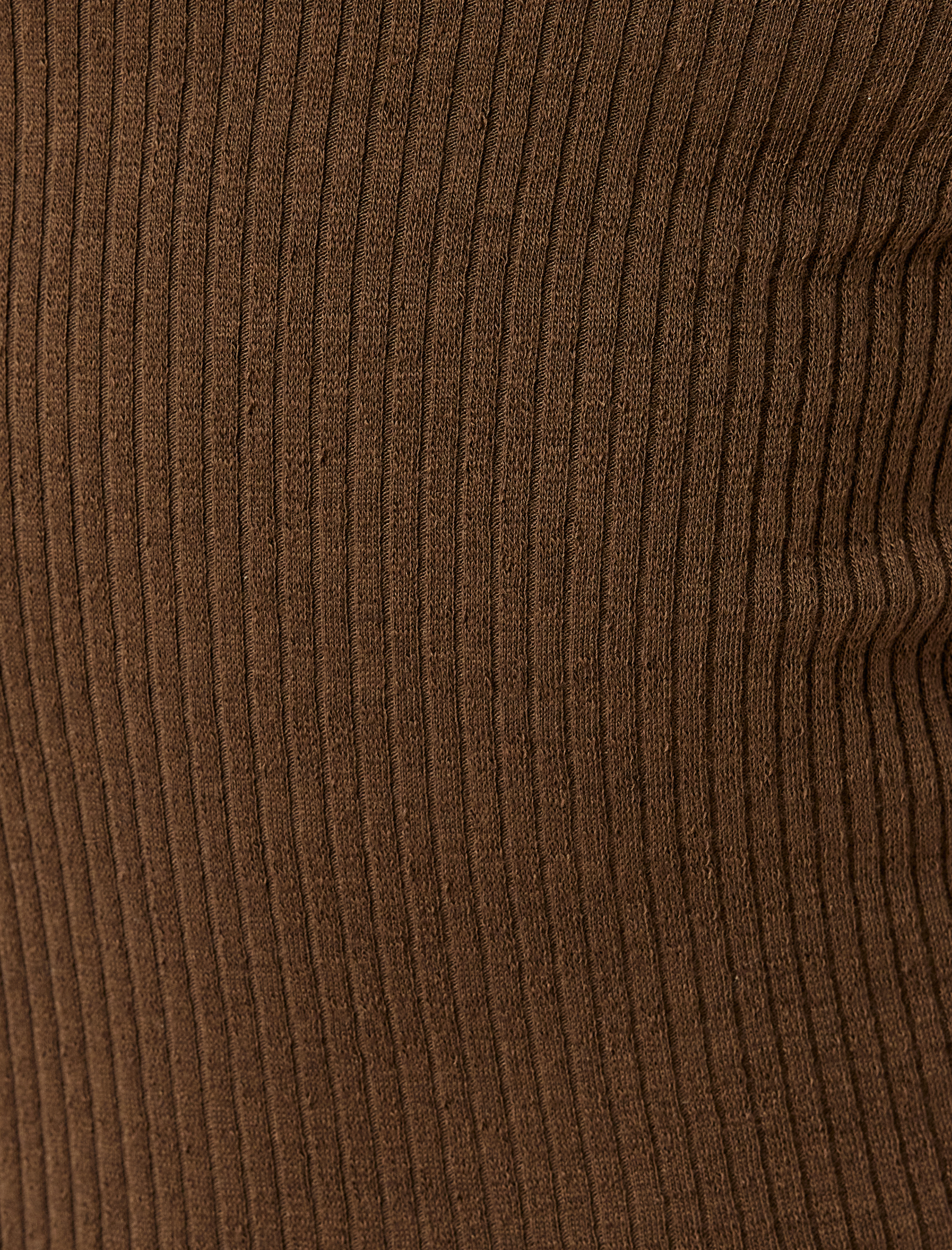   Slim Fit Uzun Kollu Midi Boy Omzu Açık Madonna Yaka Kalem Elbise