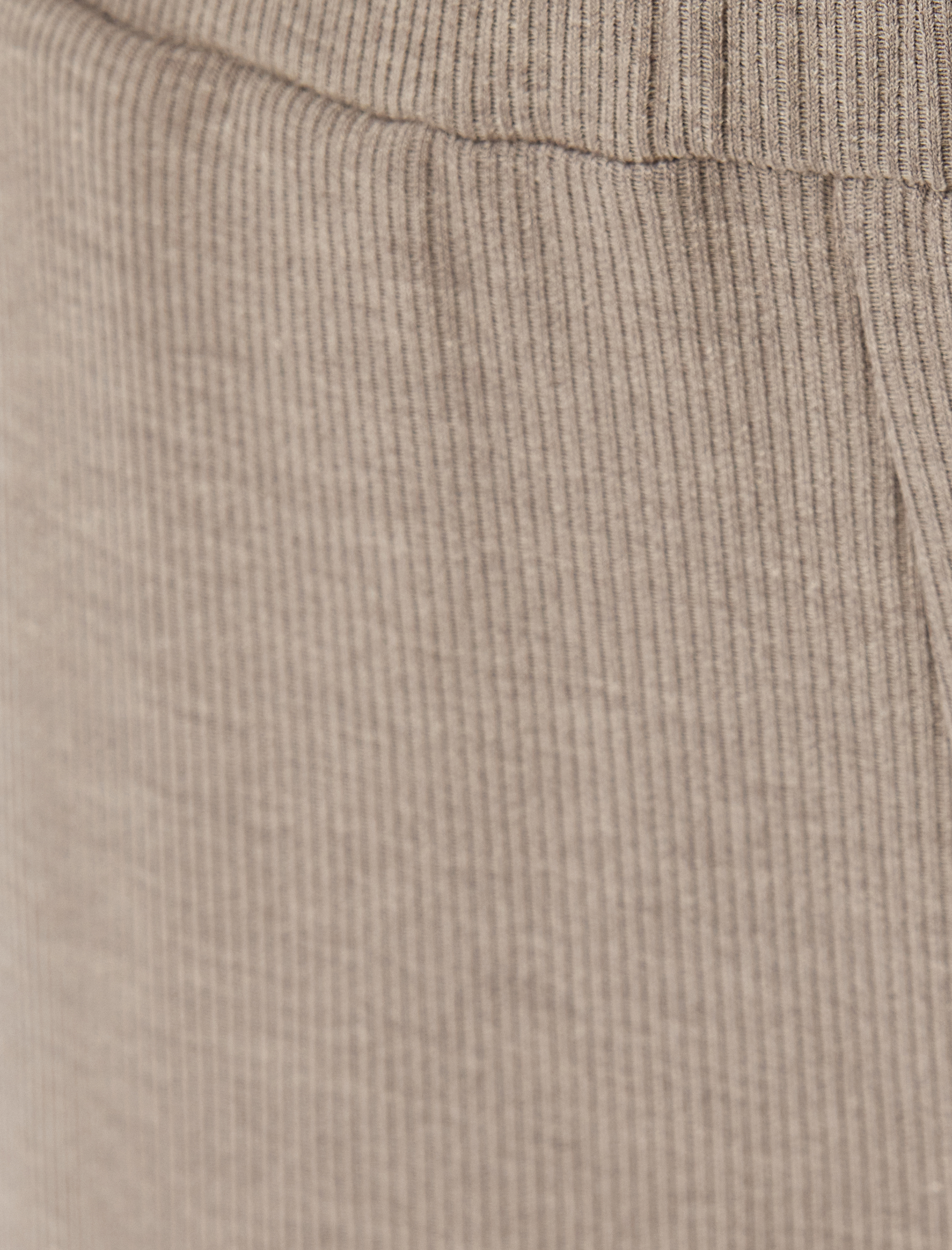 Cepli Slim Fit Fitilli Örme Pijama Altı