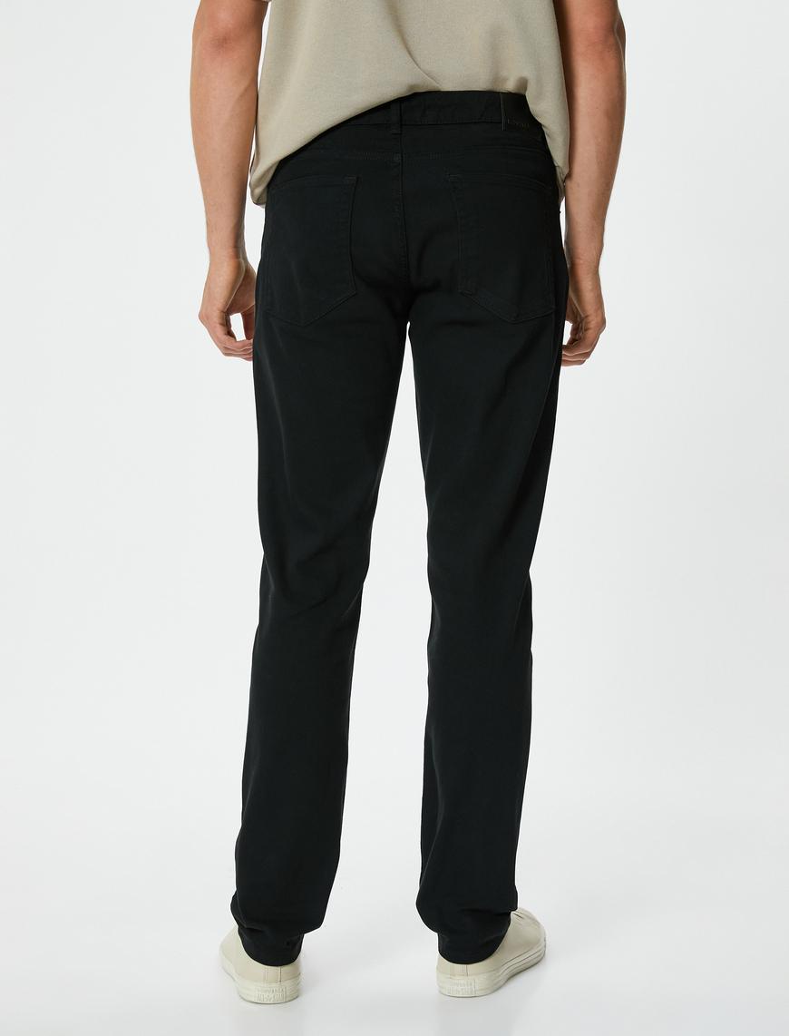   Slim Straight Fit Kot Pantolon - Chadwick Jean