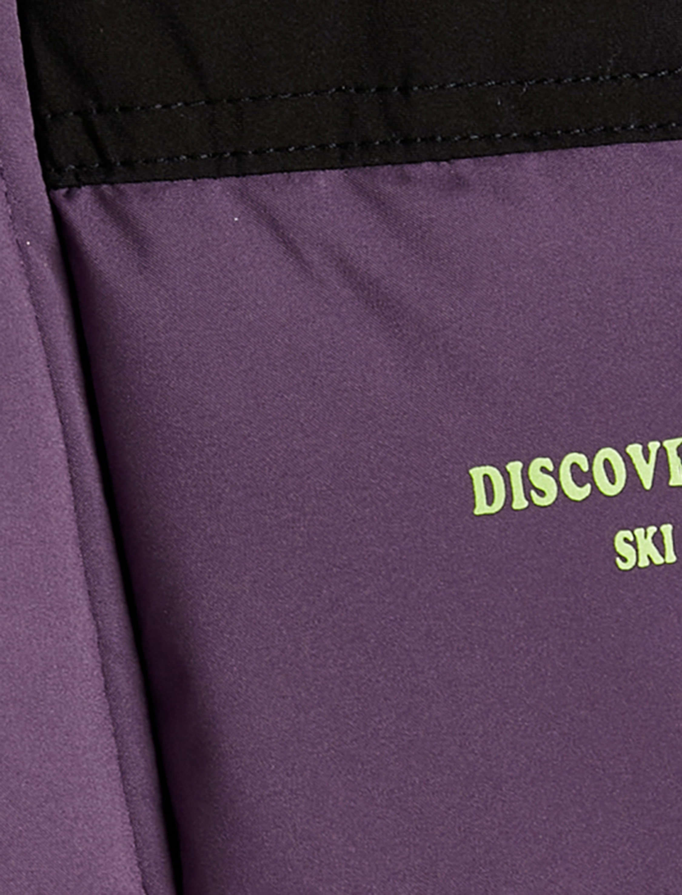  Erkek Çocuk Kapşonlu Mont Su Geçirmez Renk Bloklu Cepli