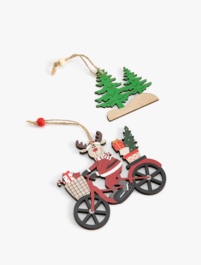 Kadın Yılbaşı Temalı Kapı Süsü