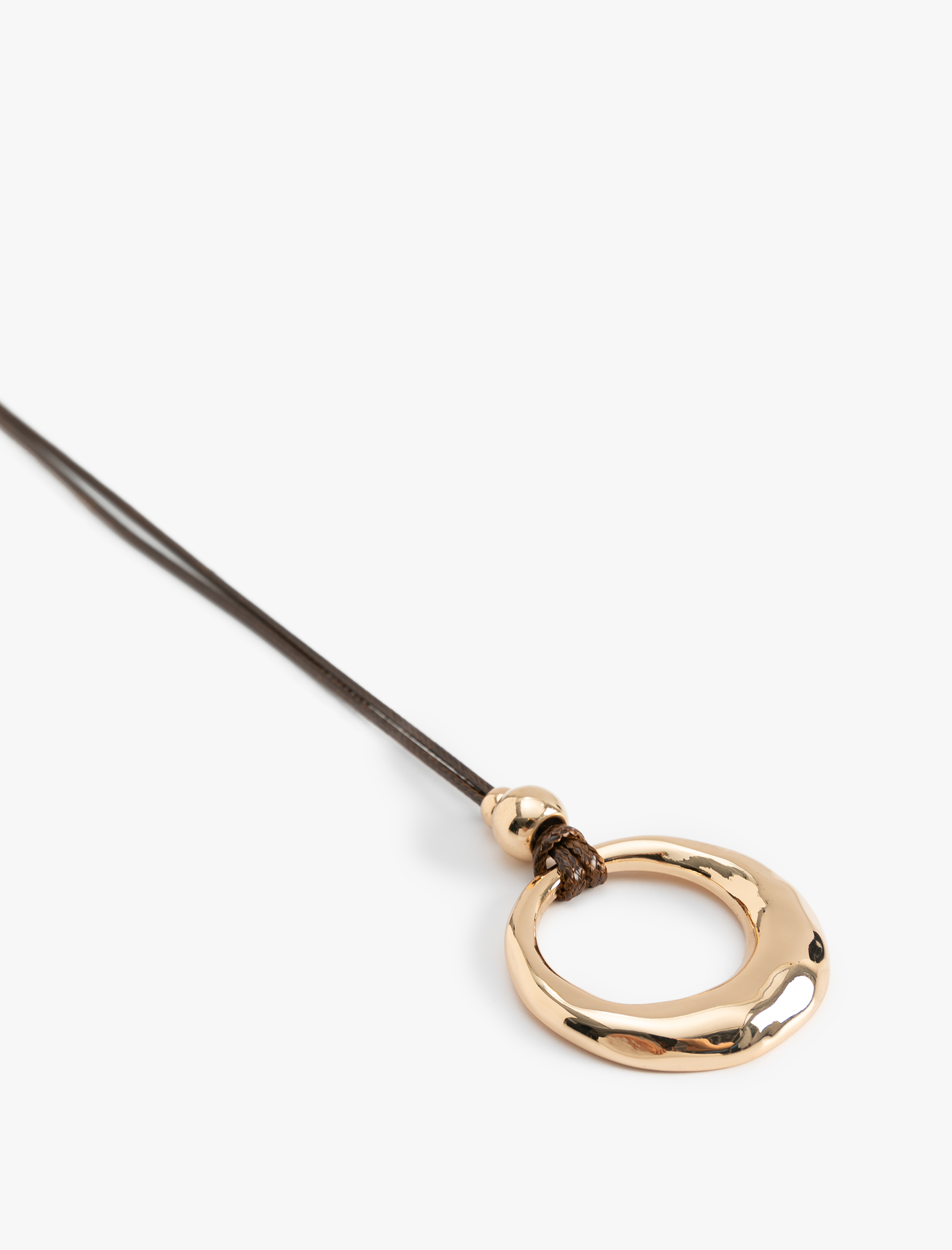 Kadın Geometrik Charm Detaylı Kolye