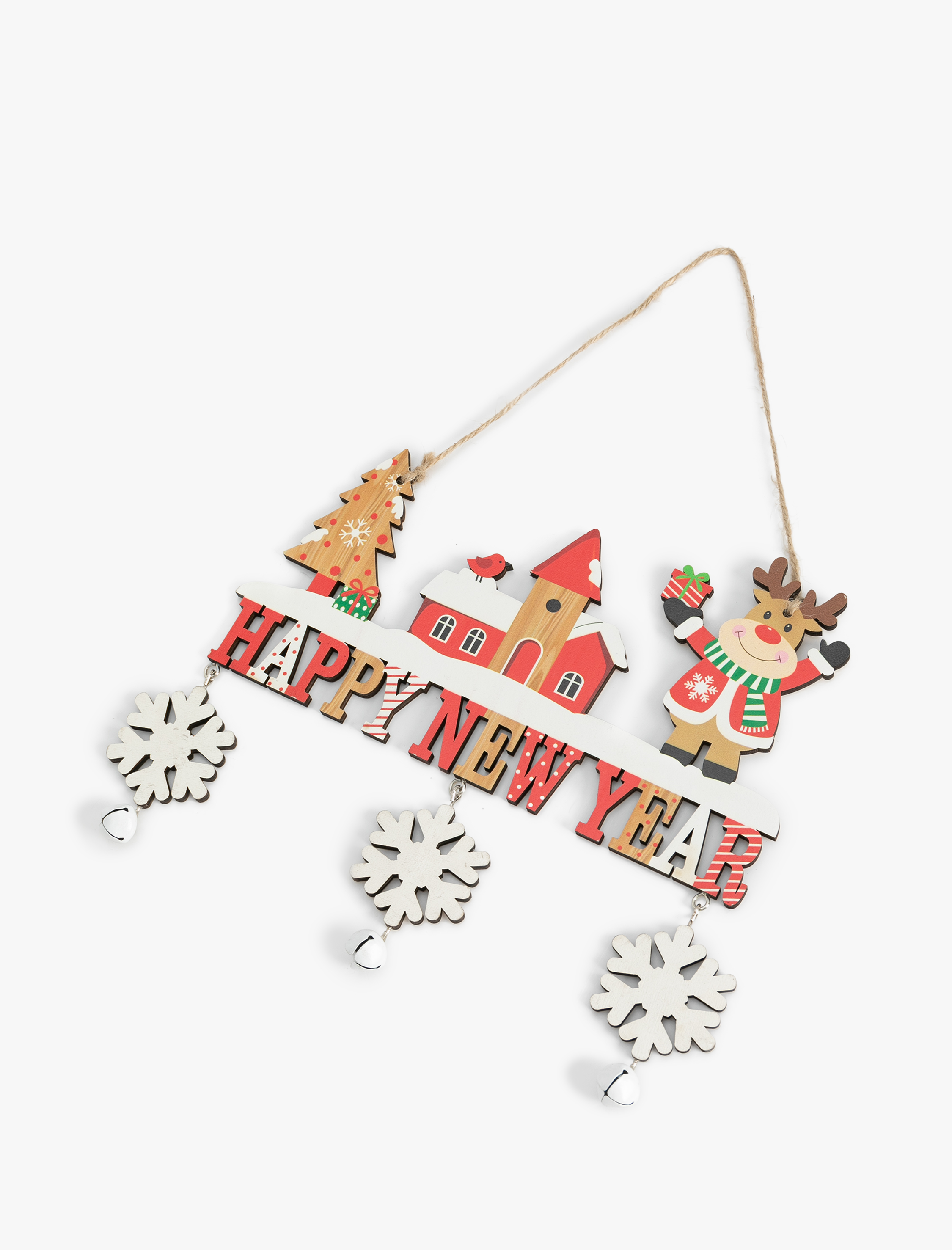  Kadın Yılbaşı Temalı Kapı Süsü