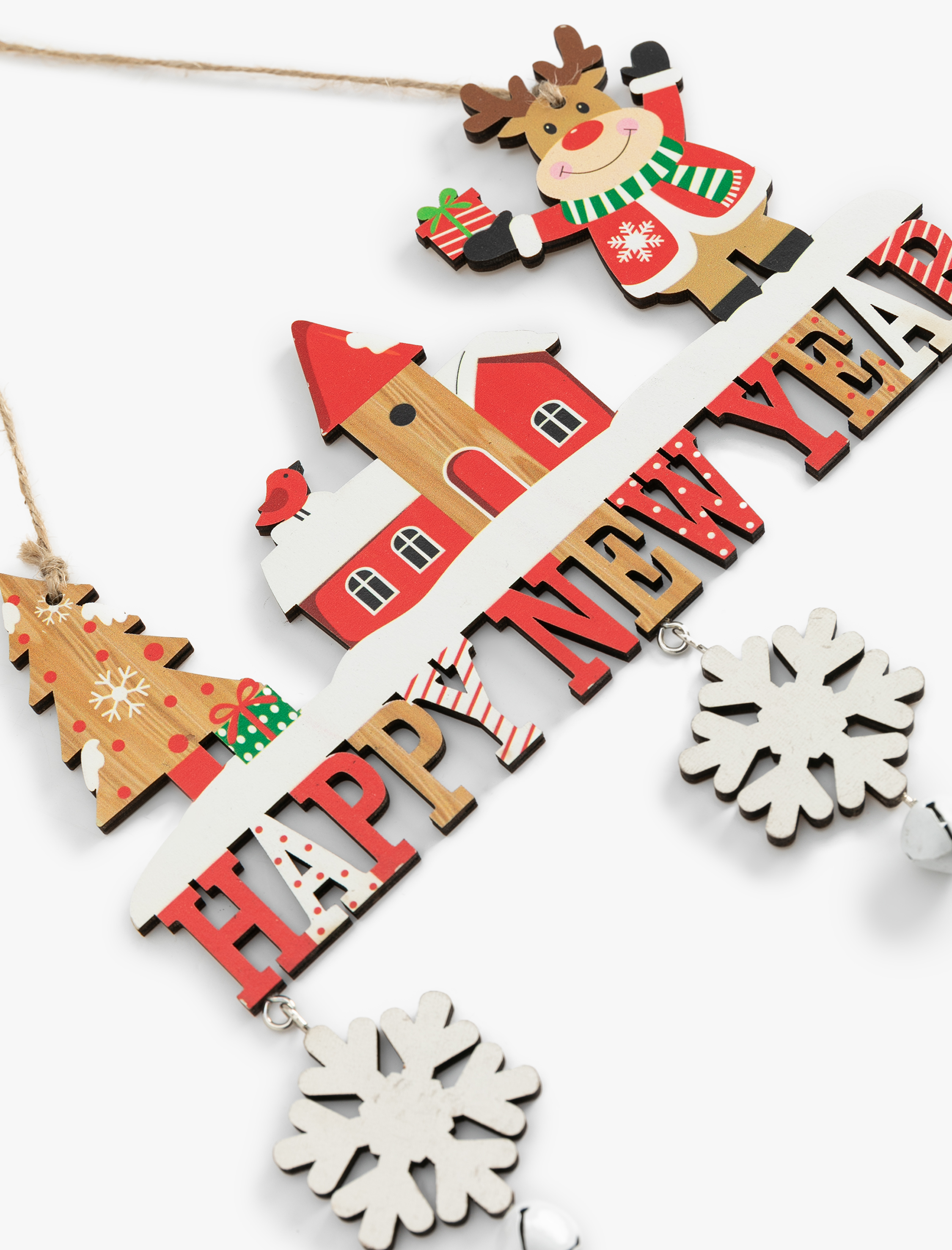  Kadın Yılbaşı Temalı Kapı Süsü