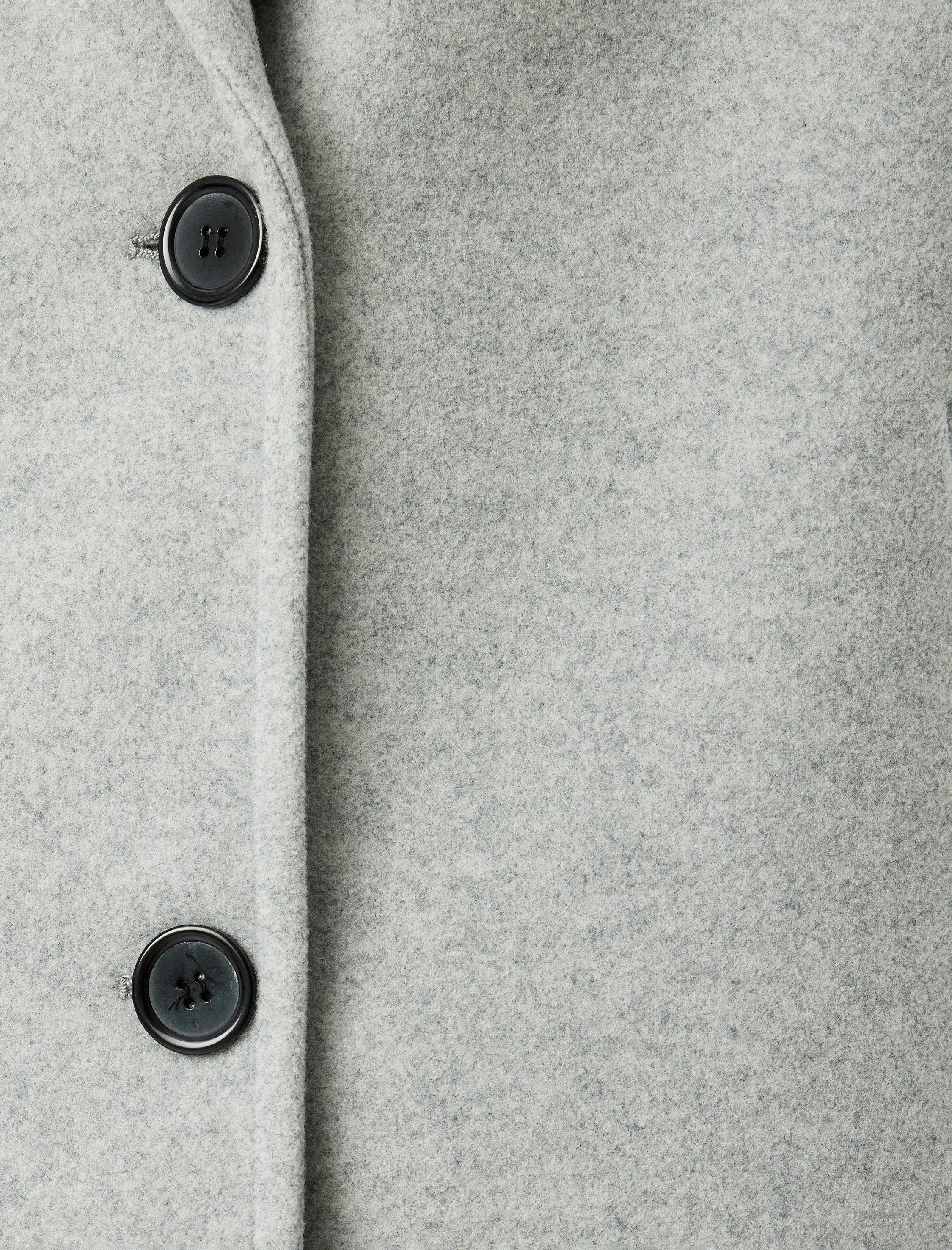   Yakası Çıkarılabilir Suni Kürk Detaylı Uzun Oversize Kaşe Kaban