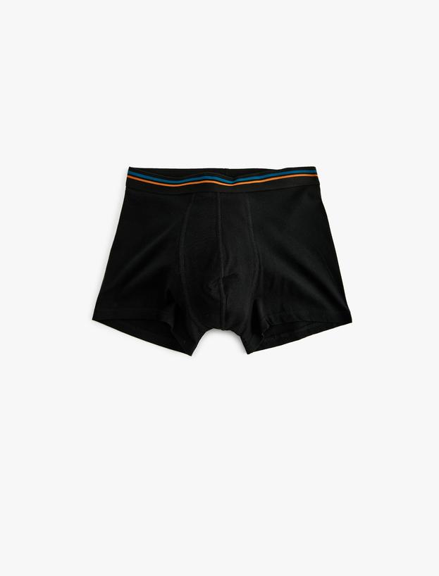 Pamuklu Şişe Baskılı Oversize 3'lü Boxer Seti_3