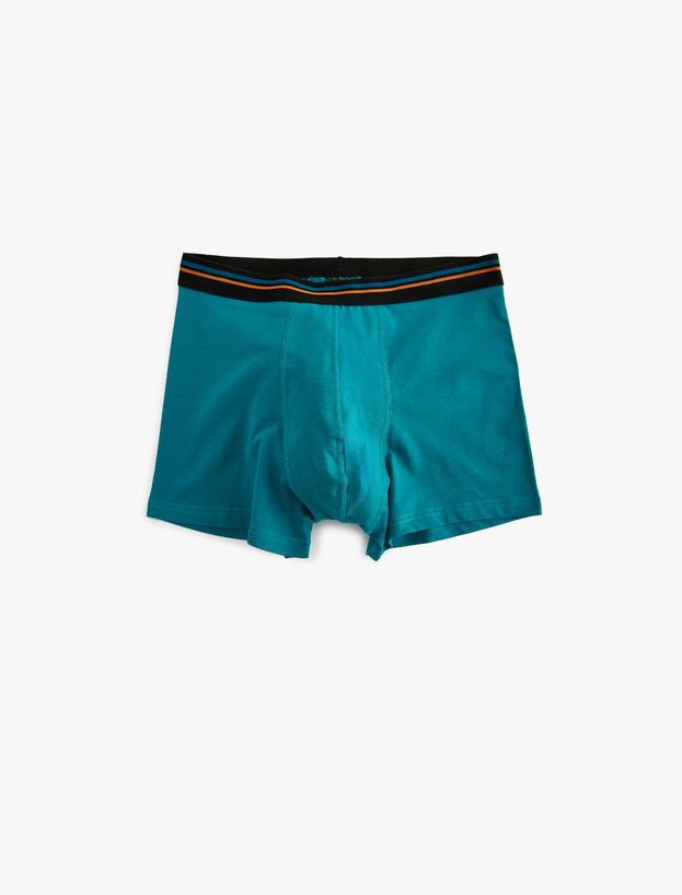 Pamuklu Şişe Baskılı Oversize 3'lü Boxer Seti_1