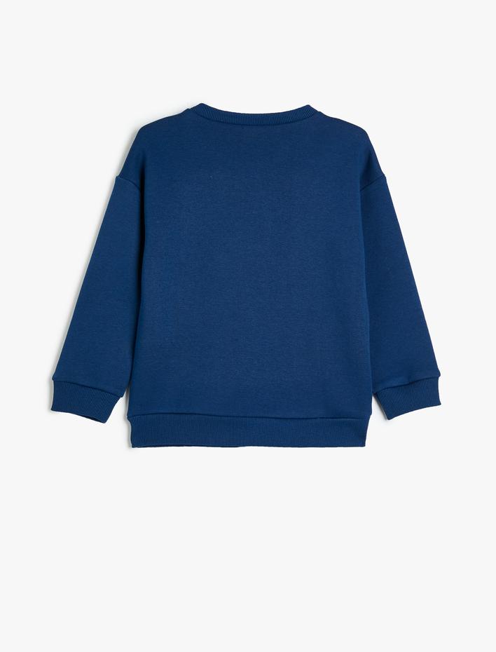 Erkek Çocuk Harry Potter Sweatshirt Lisanslı Uzun Kollu Bisiklet Yaka Şardonlu