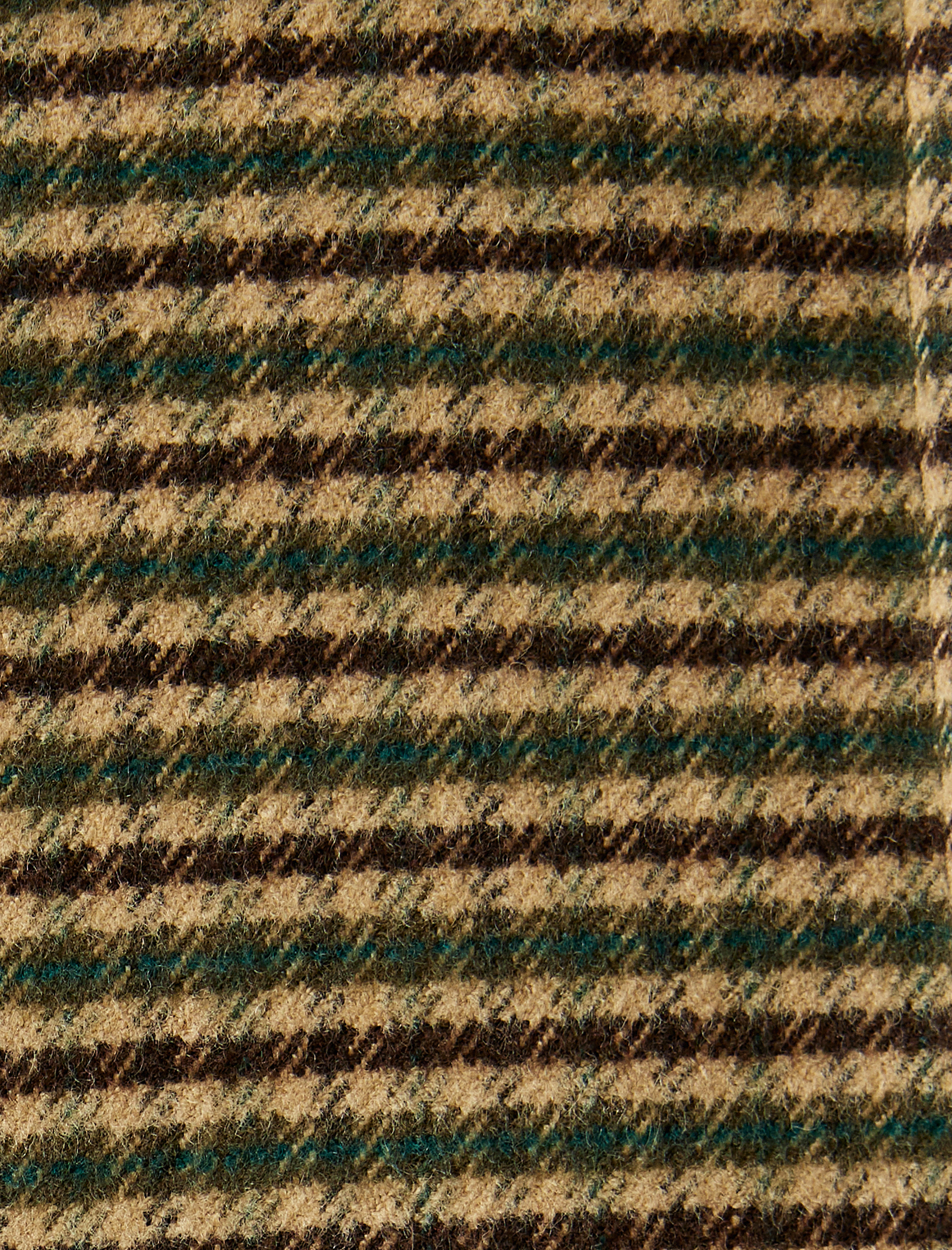   Düz Paça Ekose Kumaş Pantolon