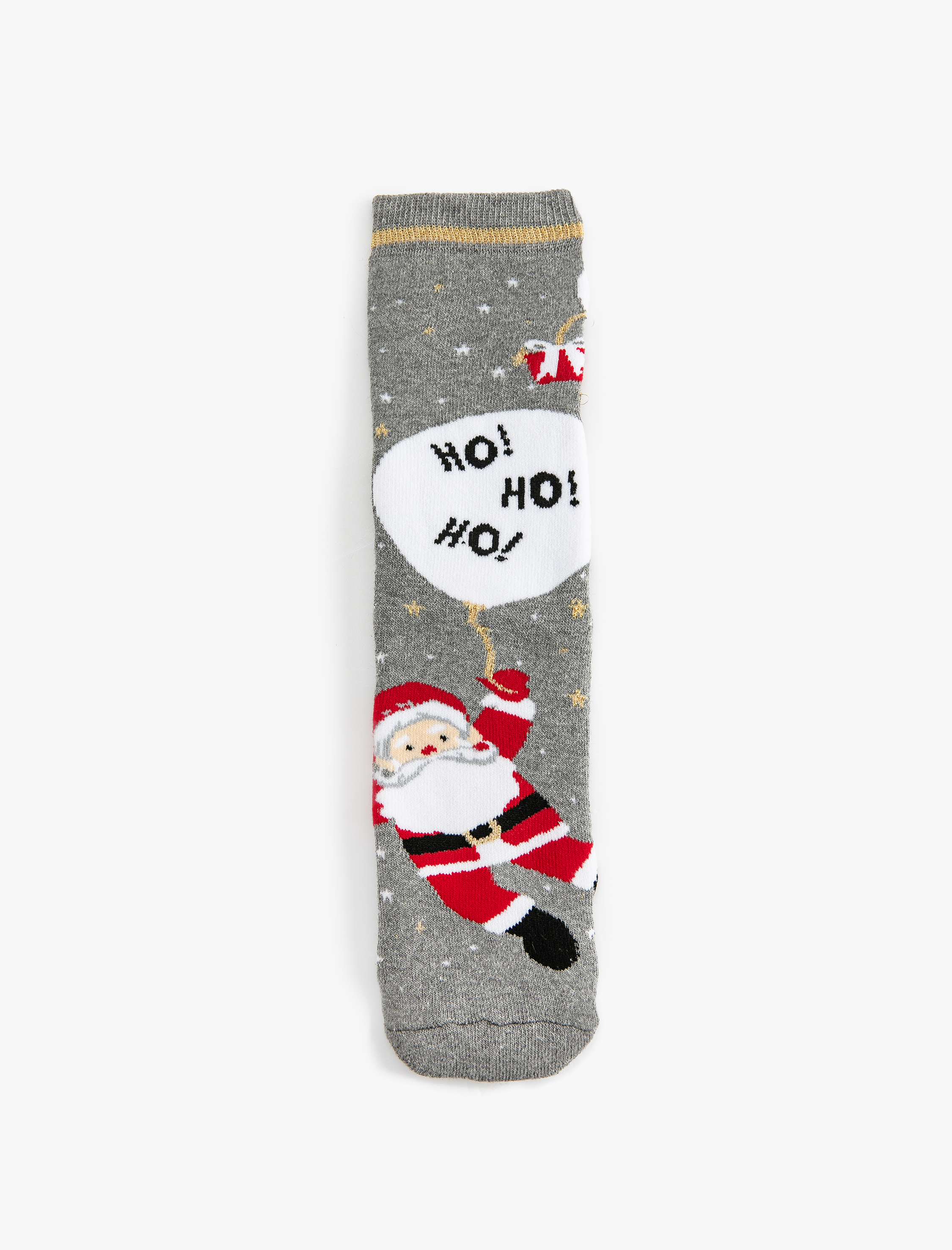  Kadın Noel Baba Baskılı Soket Çorap