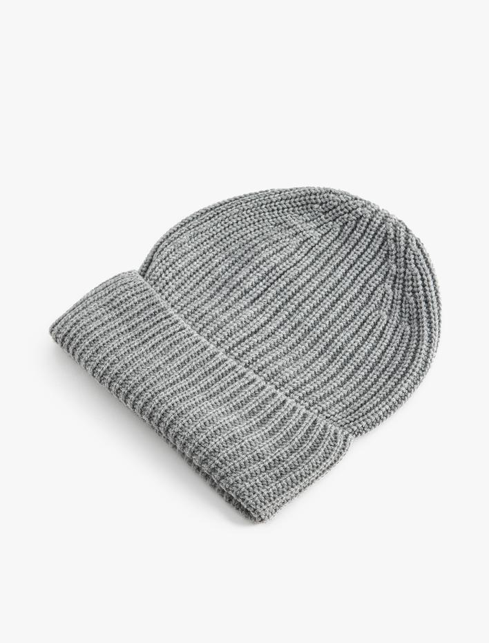 Erkek Basic Katlı Bere