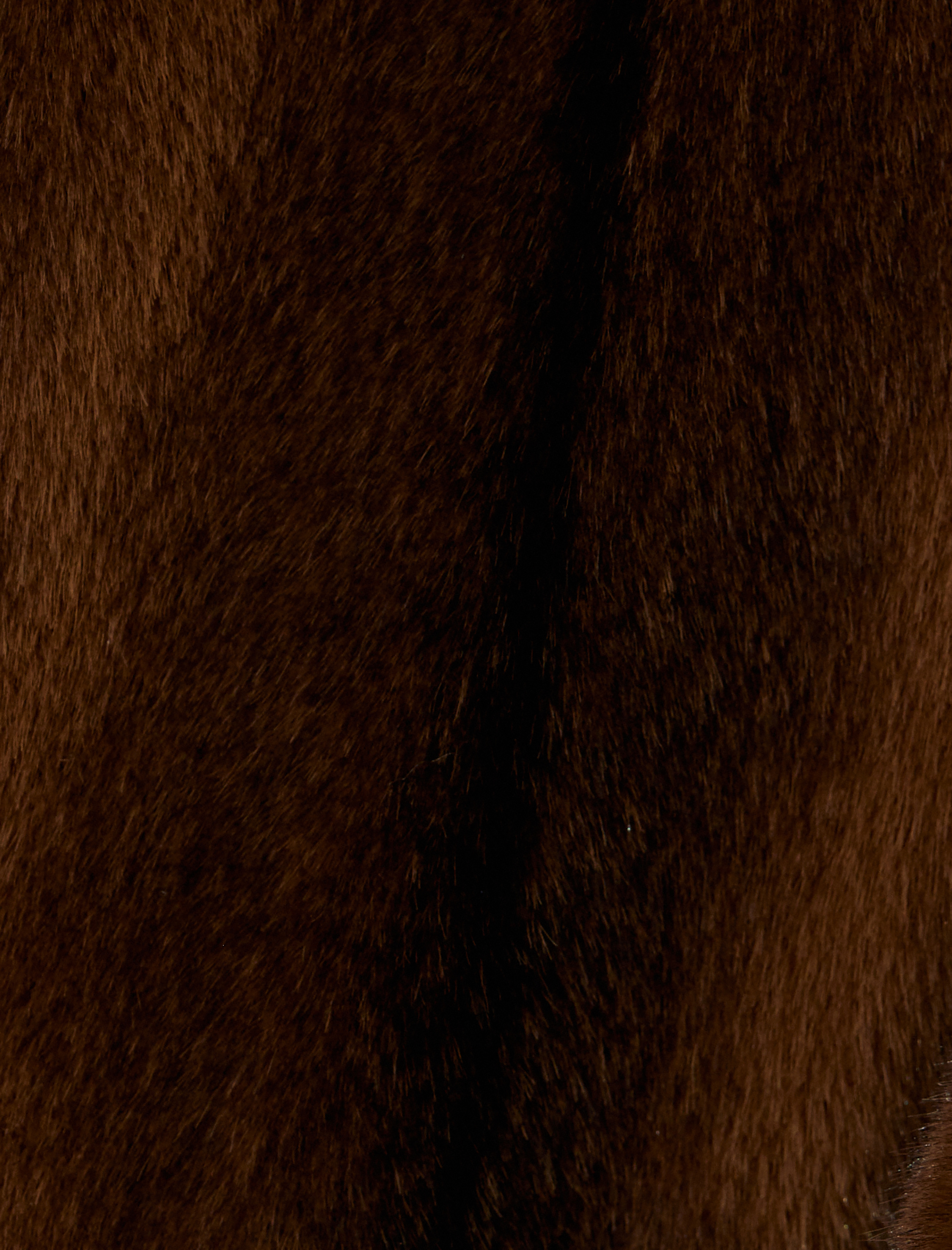 Koton X İnji - Suni Kürk Ekstra Uzun Cepli Düğmeli Astarlı Kaban