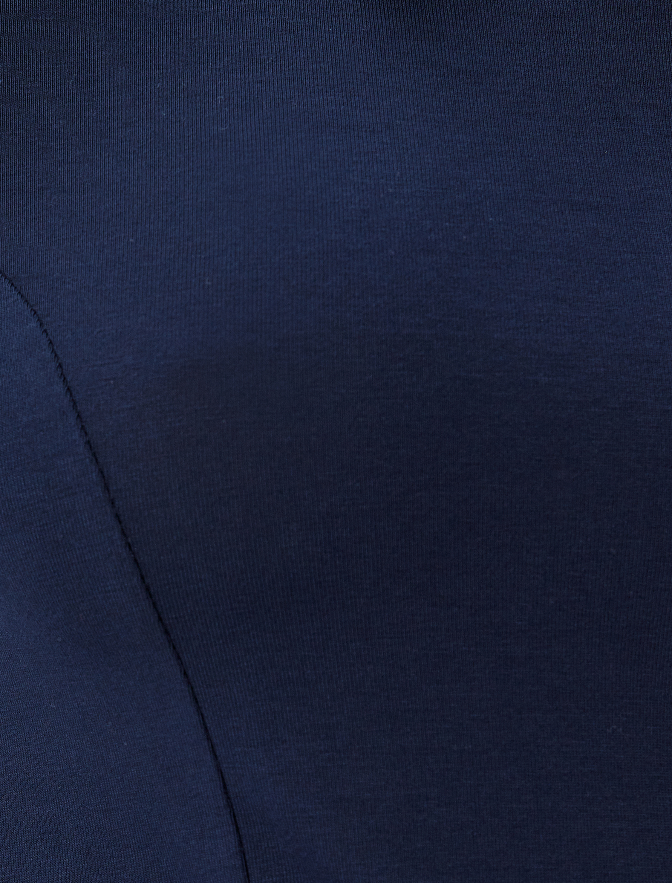   Polo Yaka Fermuarlı Dikiş Detaylı Slim Fit Uzun Kollu Tişört