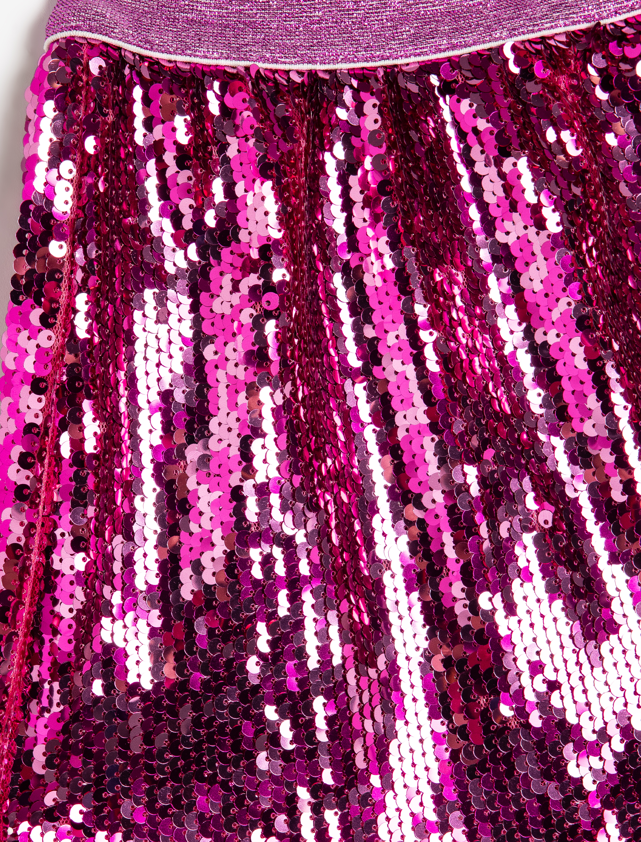  Kız Çocuk Pullu Payetli Beli Simli Lastikli Etek