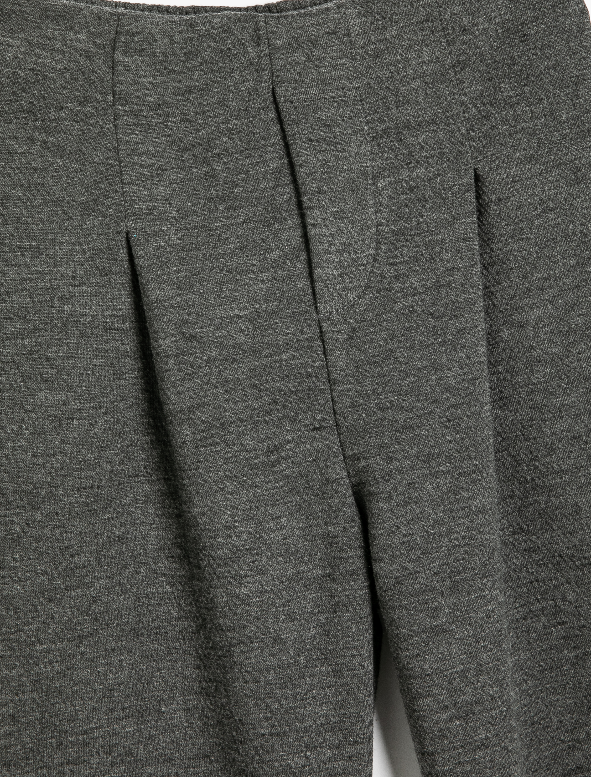  Kız Çocuk Beli Lastikli Pile Detaylı Viskon Karışımlı Basic Pantolon