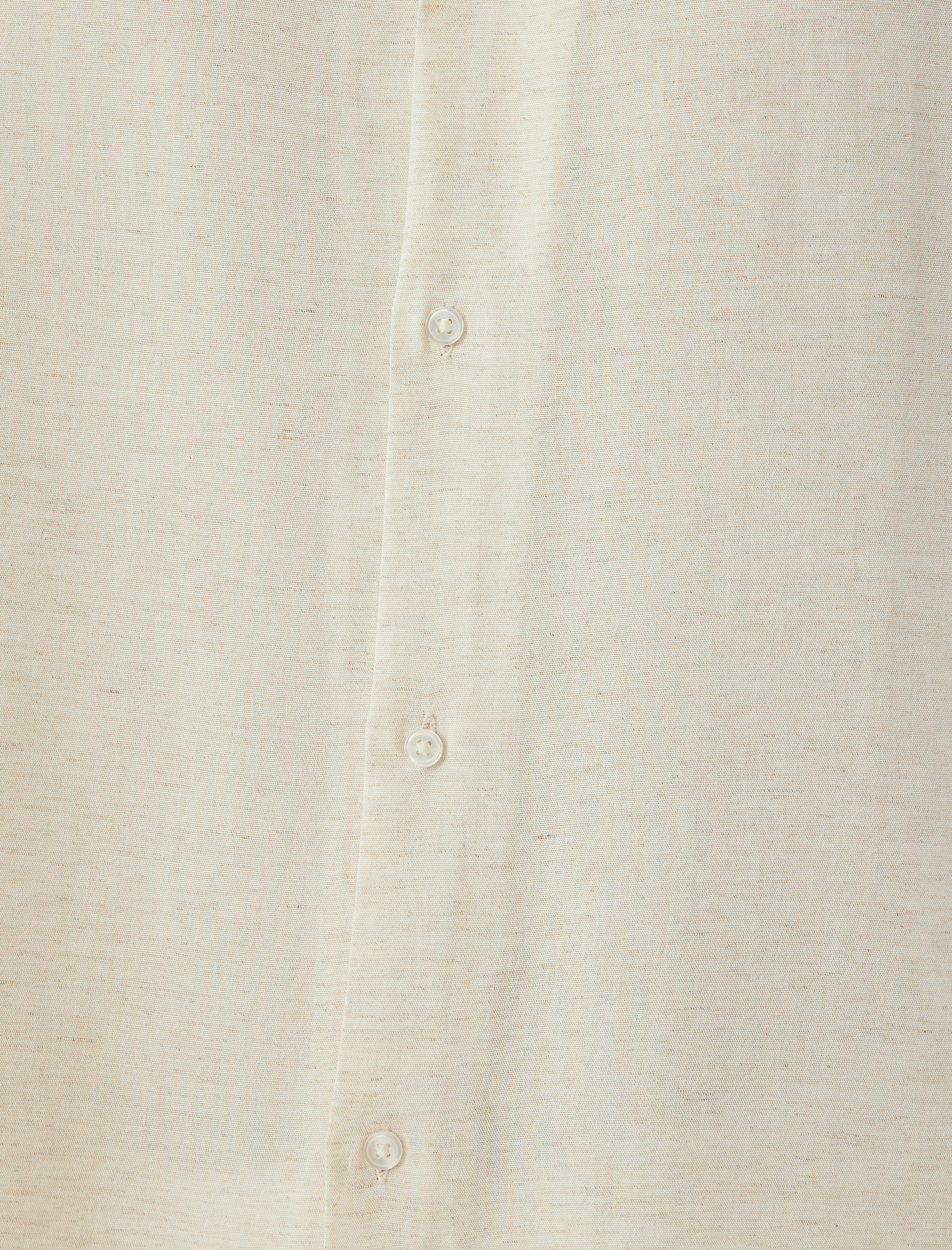   Klasik Gömlek Uzun Kollu Devrik Yaka Viskon Keten Karışımlı Regular Fit