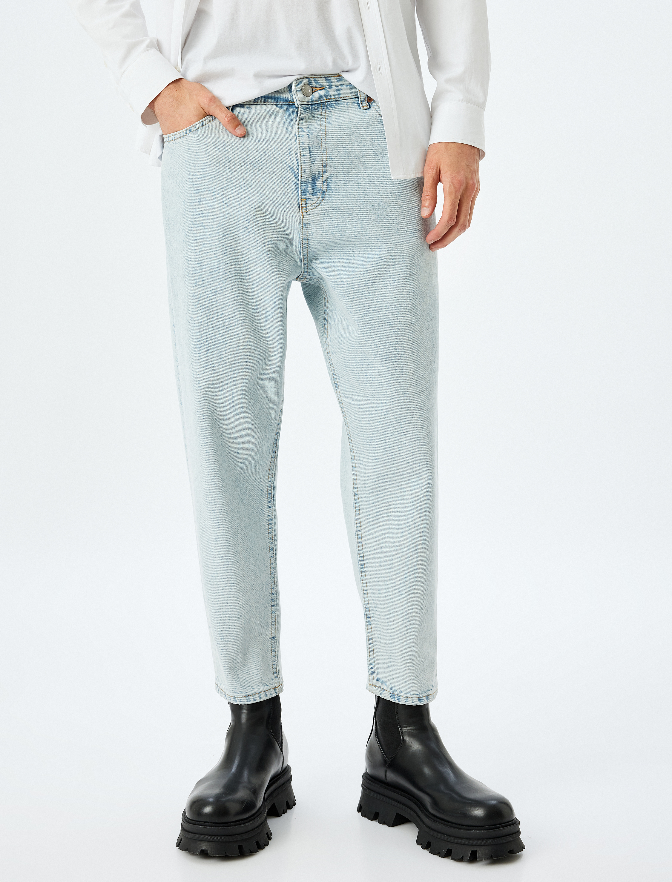   Loose Fit Jean Pantolon - Steve Jean