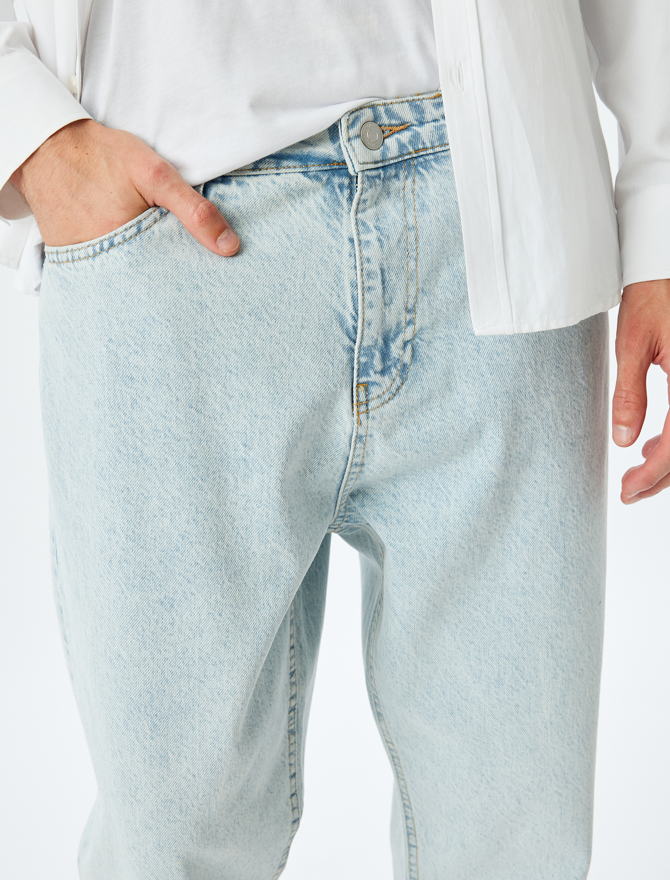   Loose Fit Jean Pantolon - Steve Jean