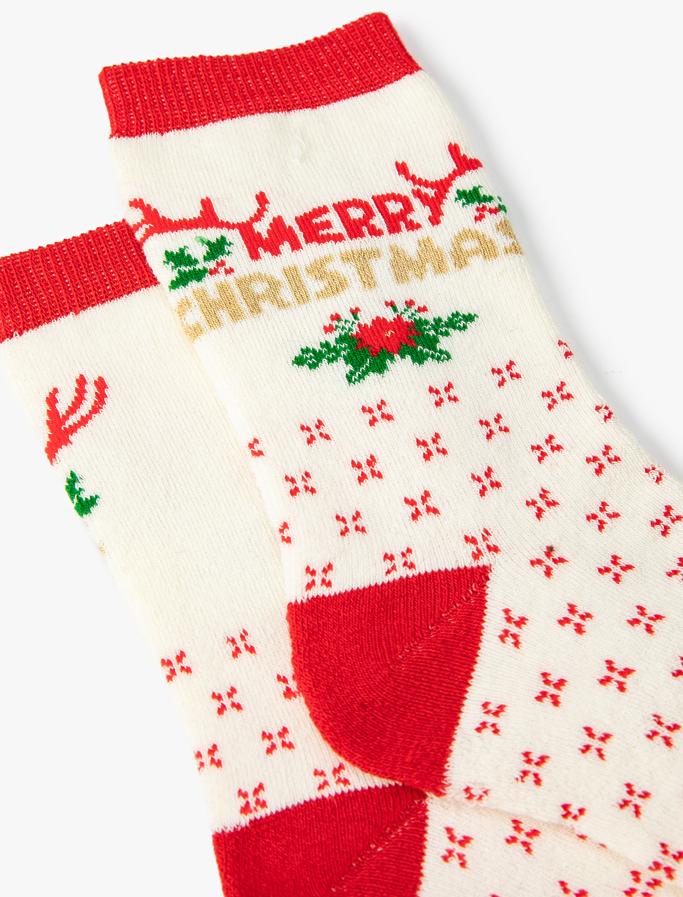 Kadın Havlu Soket Yılbaşı Çorabı