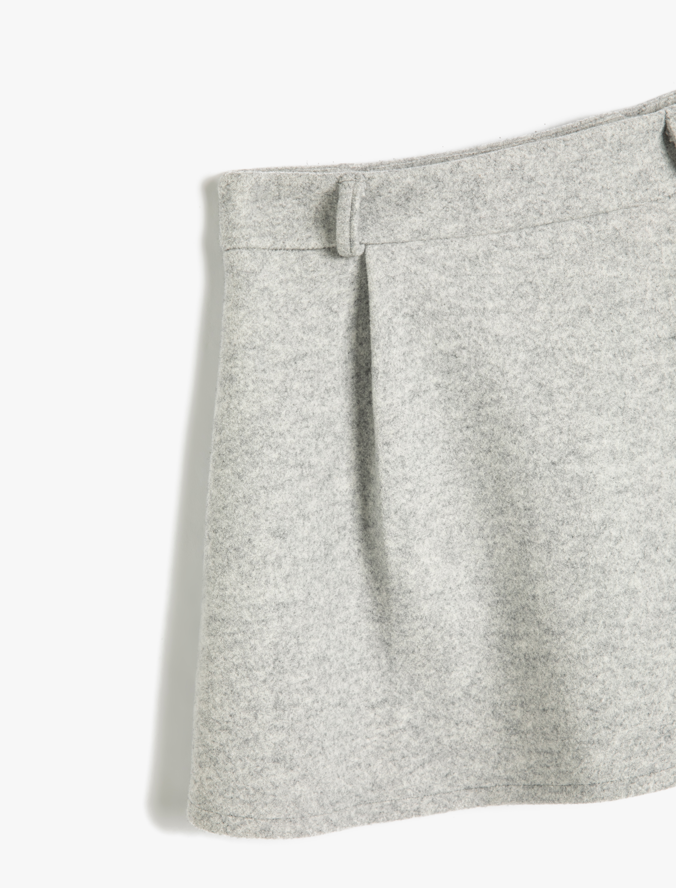  Kız Çocuk Volan Detaylı Basic Mini Etek