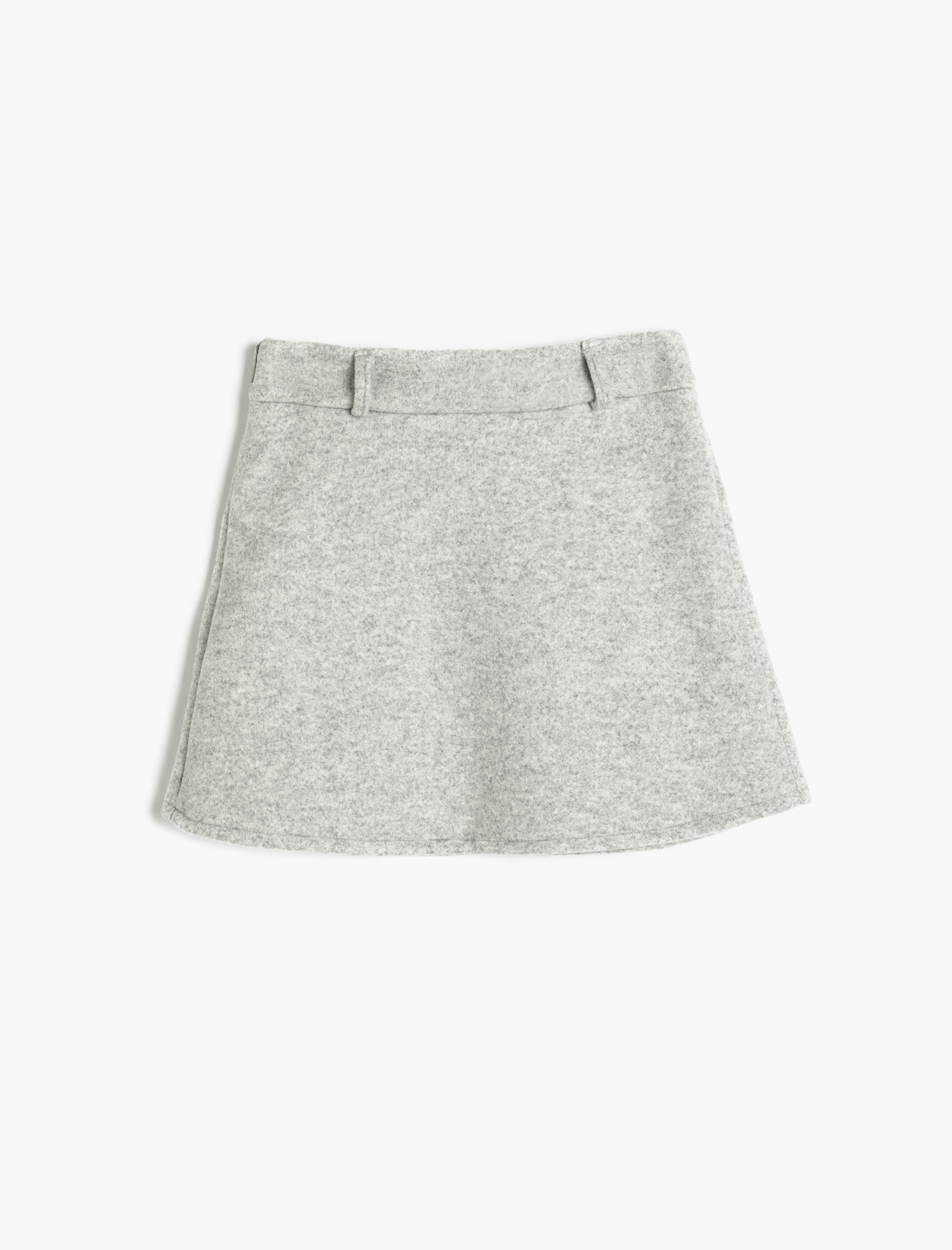  Kız Çocuk Volan Detaylı Basic Mini Etek