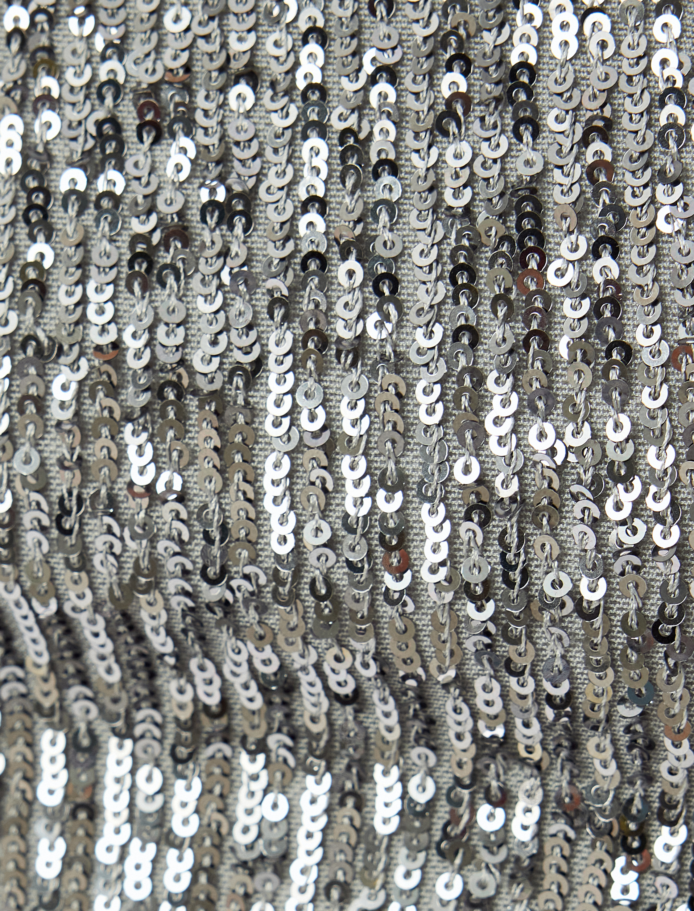   Pullu Payetli İp Askılı Crop Kare Yaka Abiye Bluz