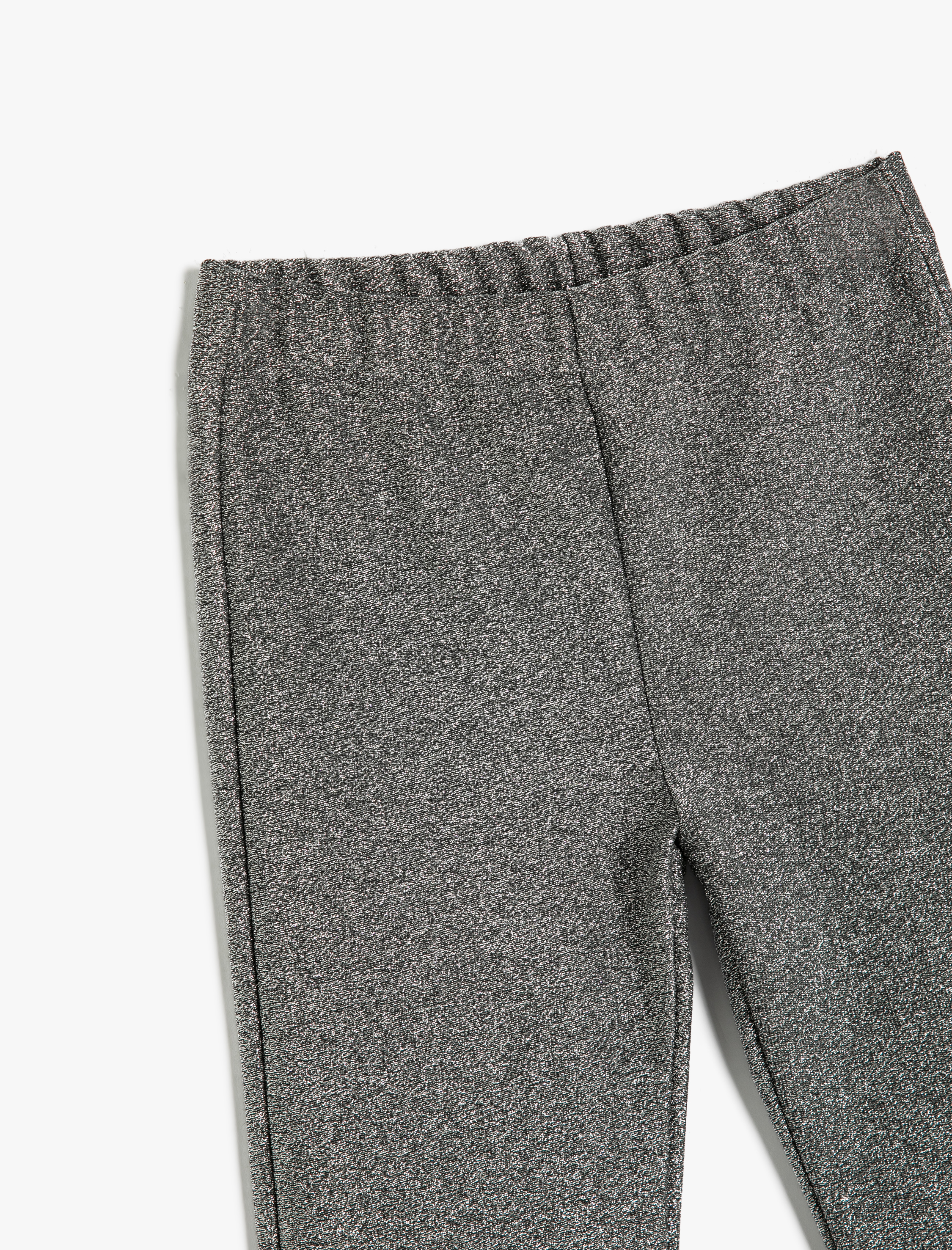  Kız Çocuk İspanyol Paça Pantolon Beli Lastikli