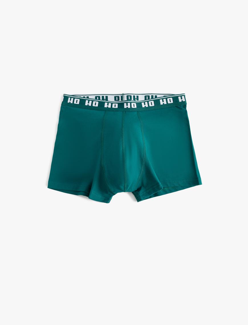   Yılbaşı Temalı Pamuklu 2'li Boxer Seti
