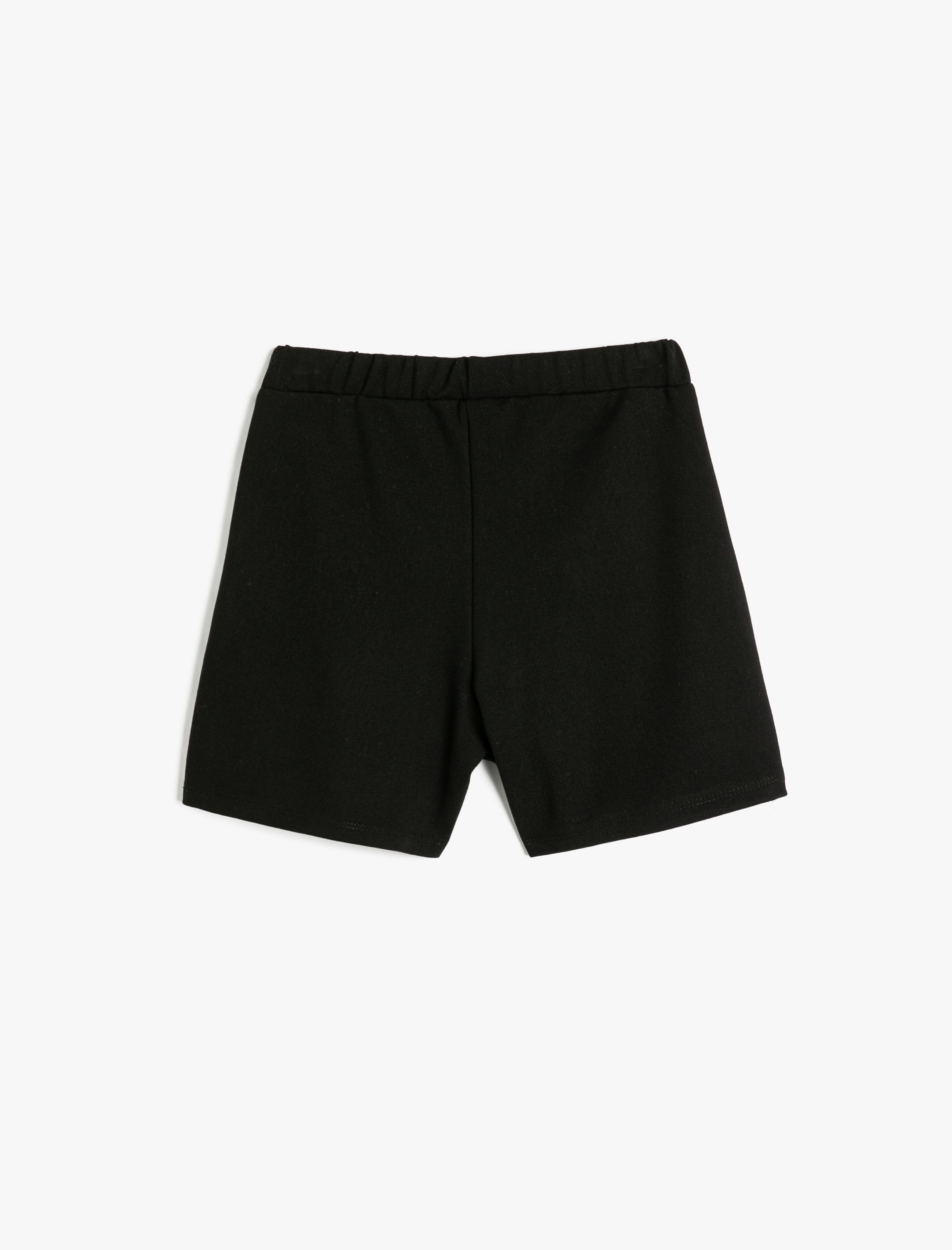  Kız Çocuk Fiyonk Baskılı Beli Lastikli Pamuk Karışımlı Viskon Karışımlı Şort Etek