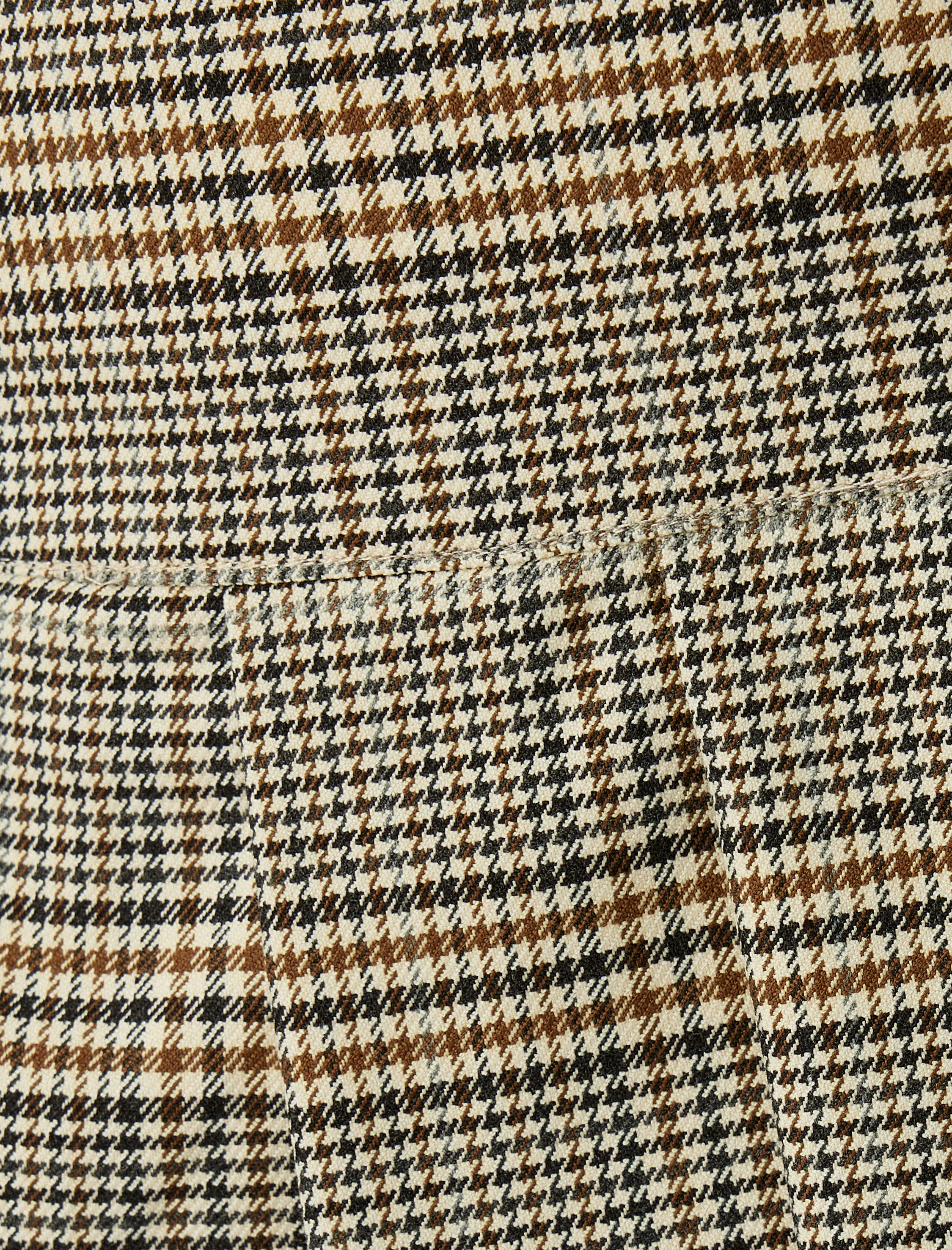   Standart Bel Mini Pileli Ekose Etek