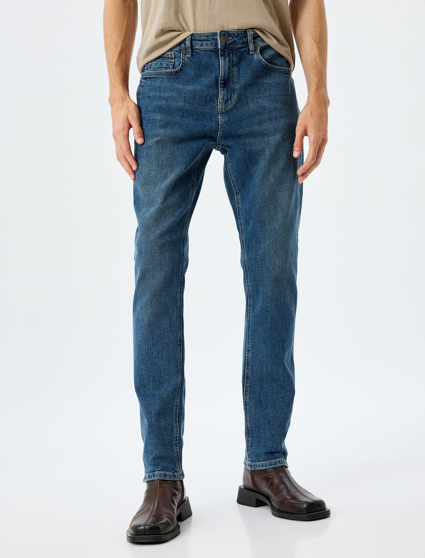   Slim Fit Kot Pantolon - Brad Jean