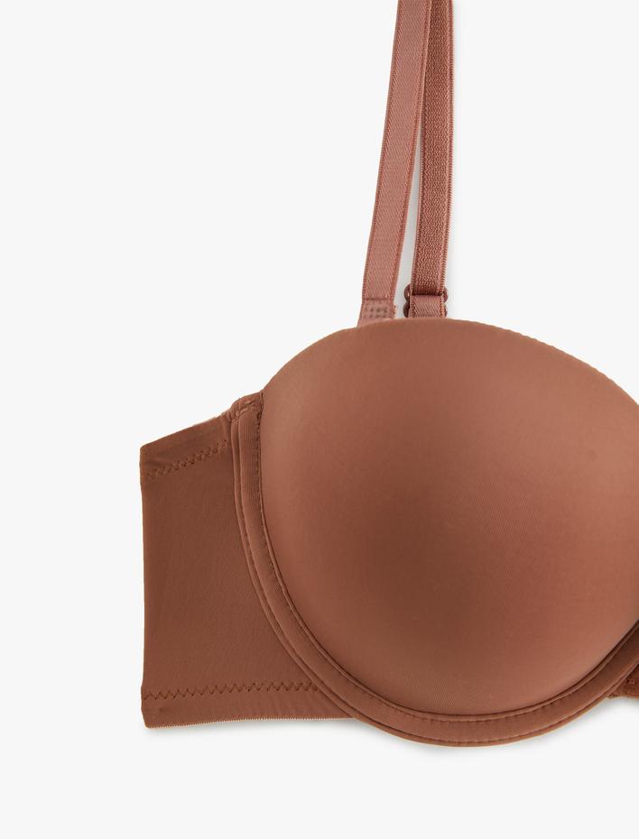  Destekli Sütyen Ekstra Dolgulu Balenli Kaplı