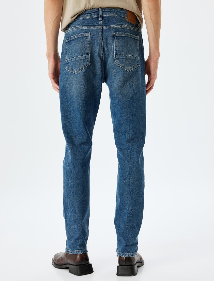   Slim Fit Kot Pantolon - Brad Jean