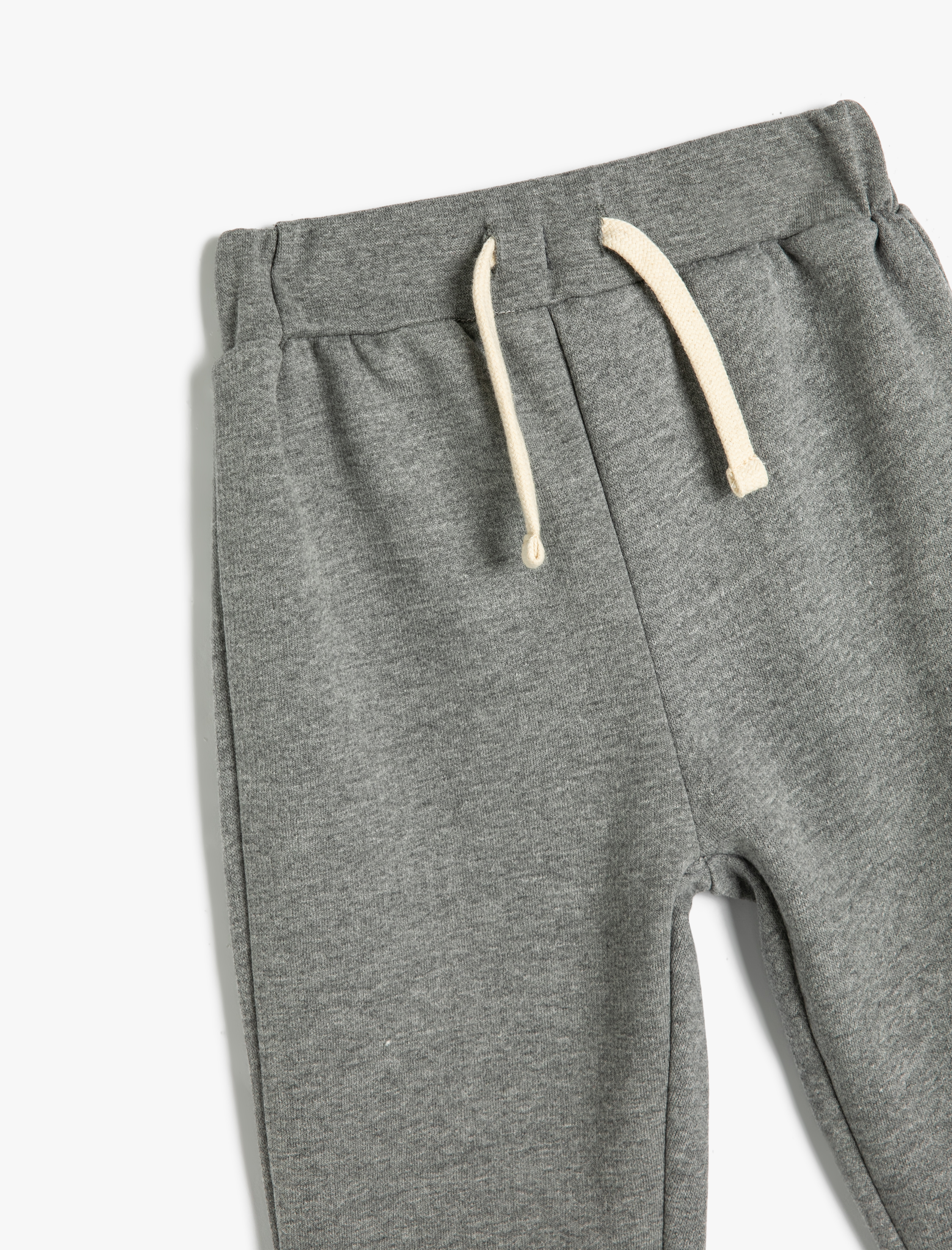  Erkek Bebek Jogger Eşofman Altı Beli Bağlamalı Cep Detaylı Şardonlu