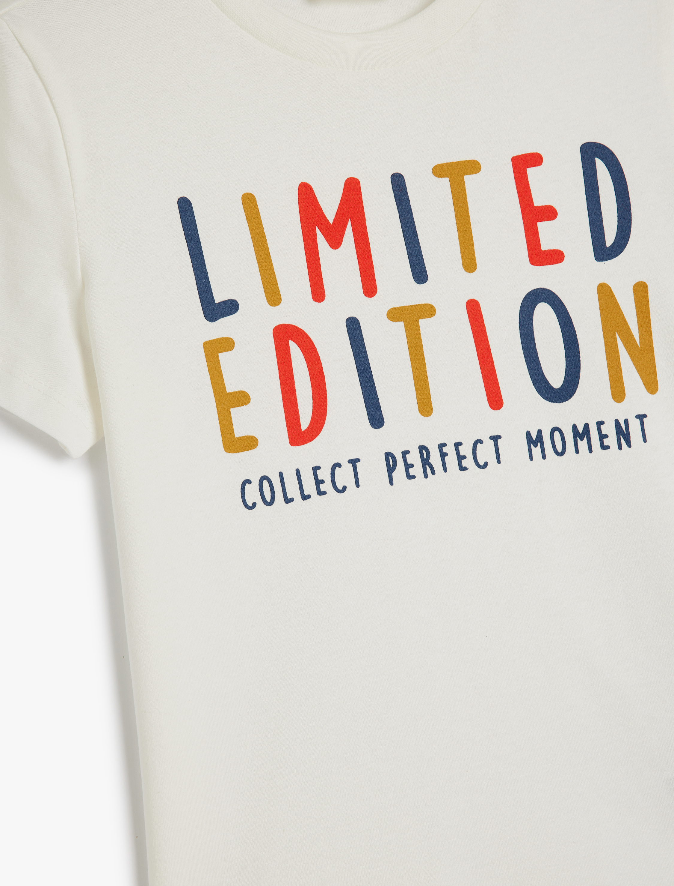  Erkek Çocuk Baskılı Kısa Kollu Bisiklet Yaka Pamuklu Tişört