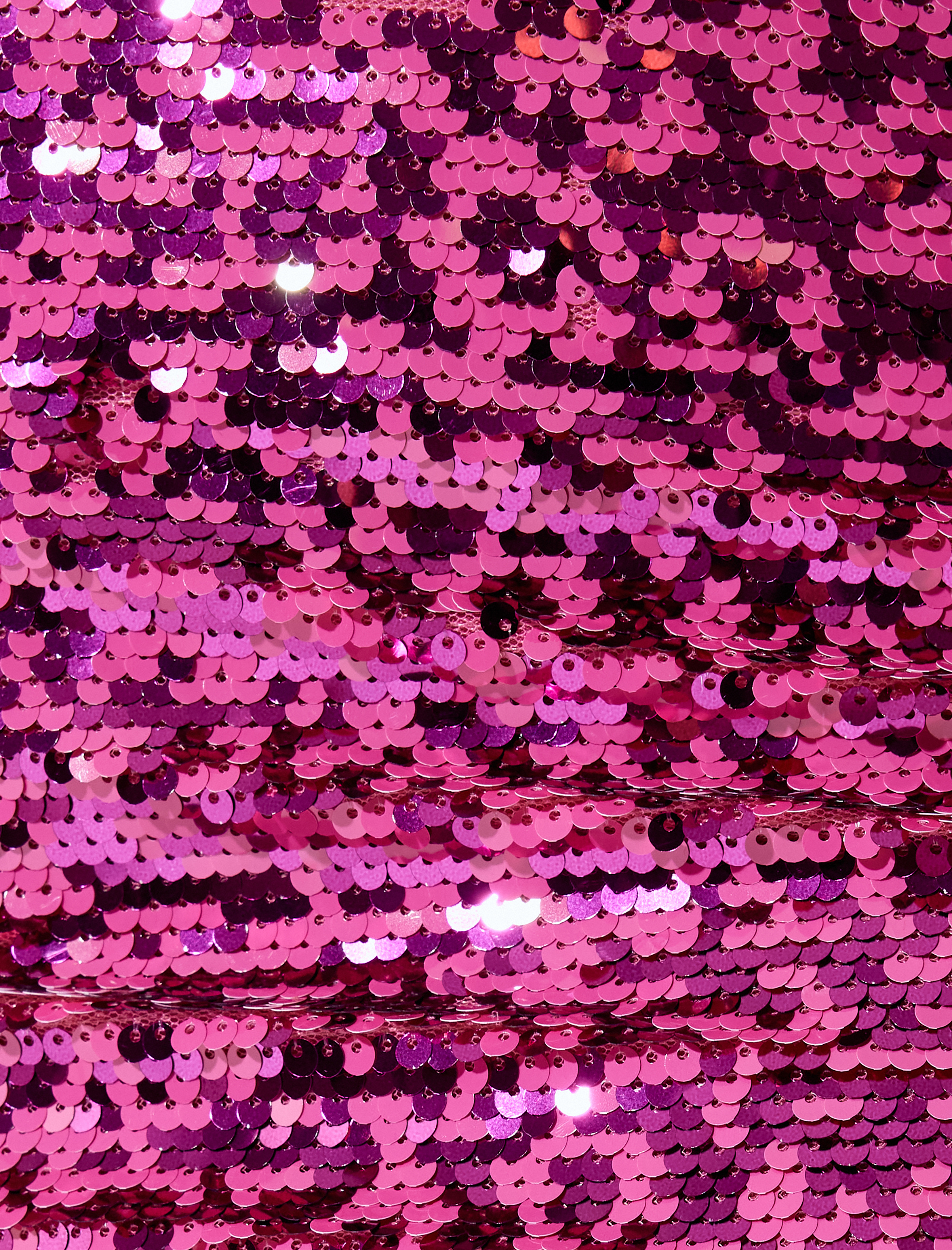   Pullu Payetli Beli Lastikli Mini Etek