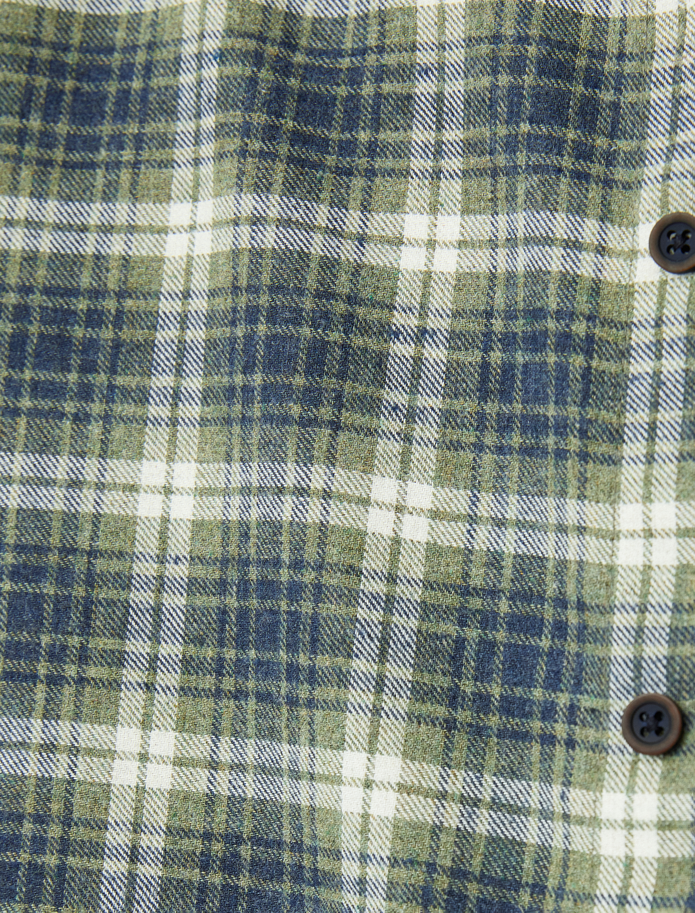   Uzun Kollu Regular Fit Cepli Pamuk Karışımlı Oduncu Gömleği