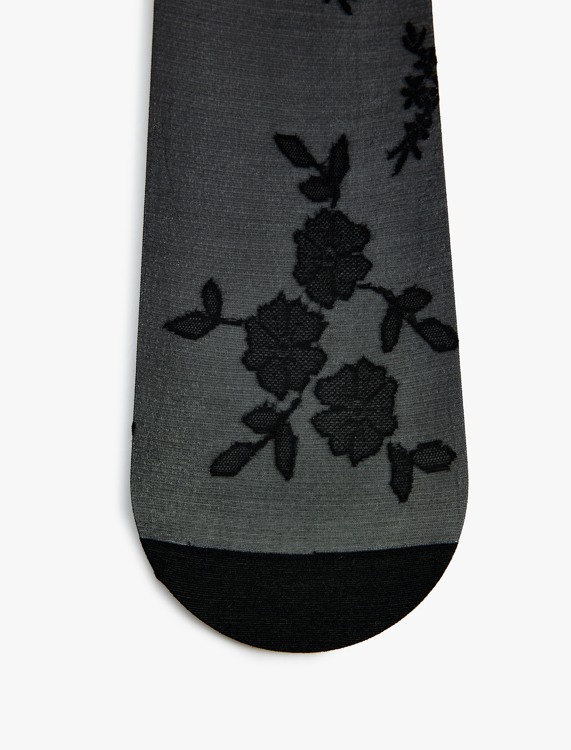  Kadın Külotlu Çorap Çiçekli 15 Den