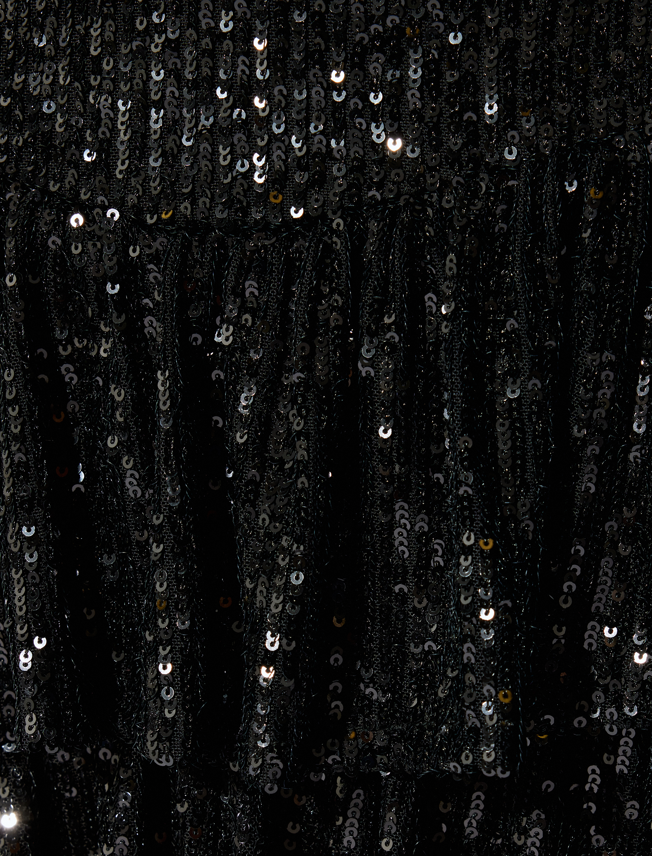   Pullu Payetli Volanlı Katlı Mini Abiye Etek