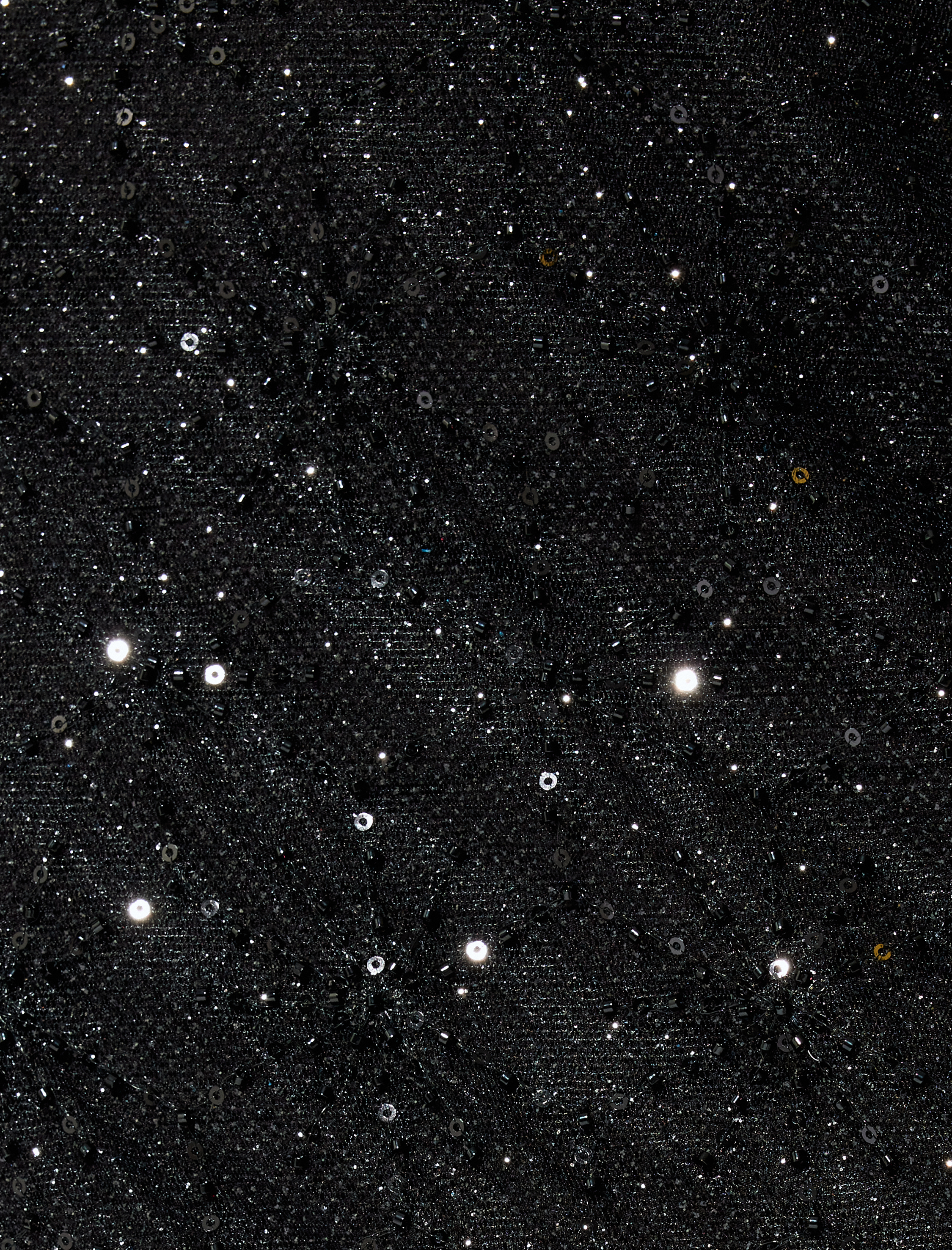   Taşlı Astarlı Slim Fit Midi Boy Kalem Tül Etek